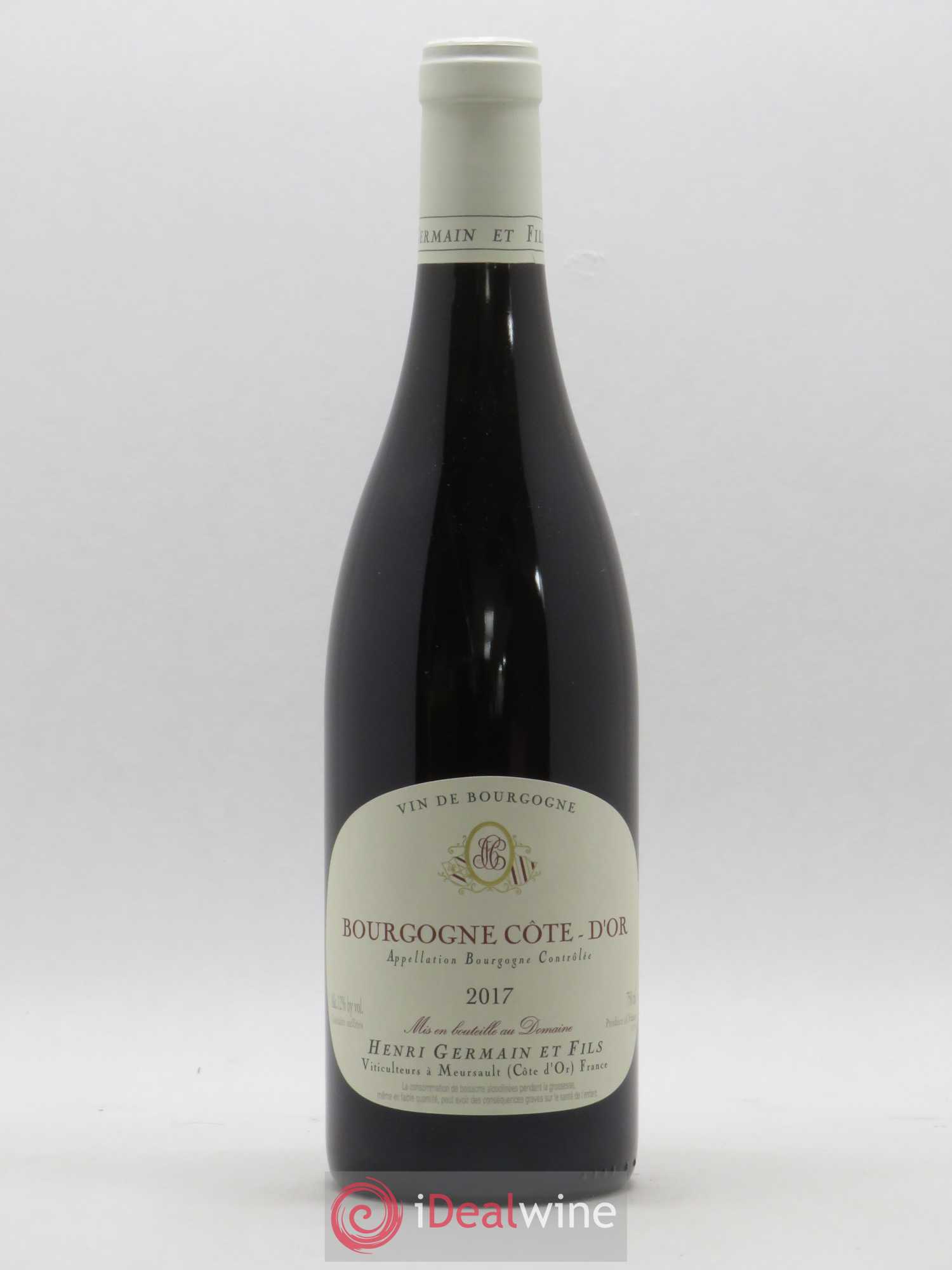 Bourgogne Côte d'Or Domaine Henri Germain 2017 - Lot de 1 bouteille - 0