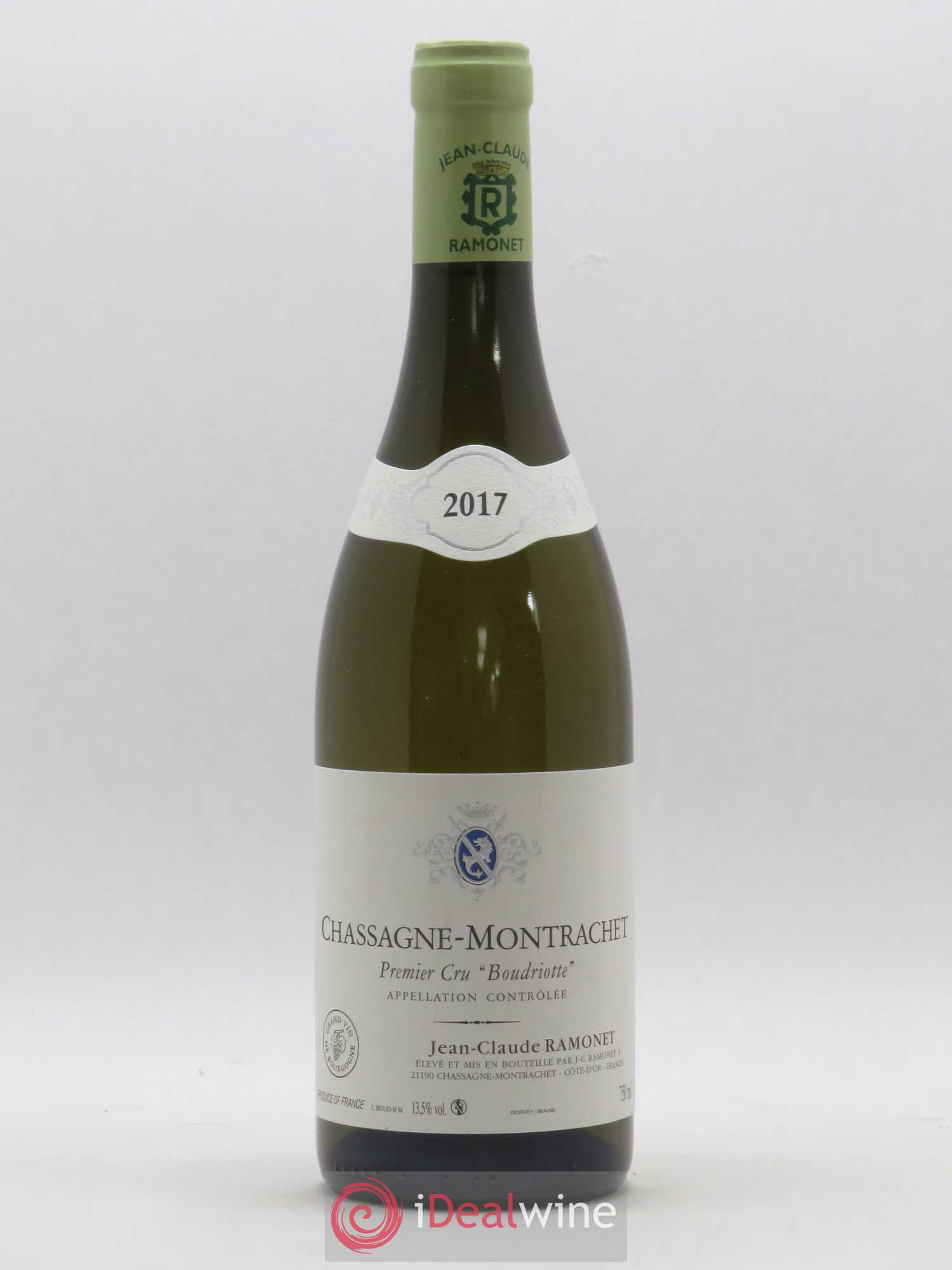 Chassagne-Montrachet 1er Cru Boudriotte Ramonet (Domaine) 2017 - Lot de 1 bouteille - 0