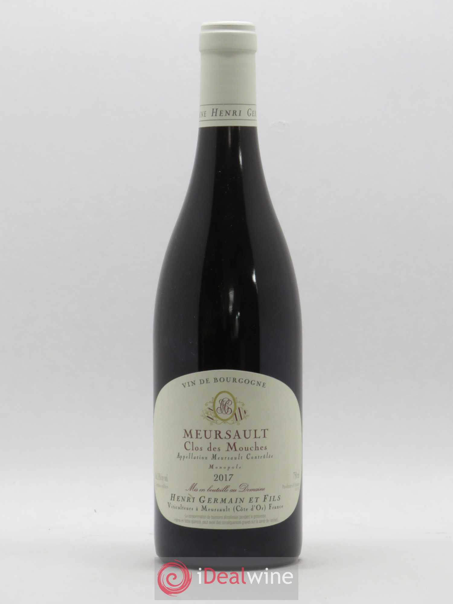 Meursault Clos des Mouches Henri Germain 2017 - Lot de 1 bouteille - 0