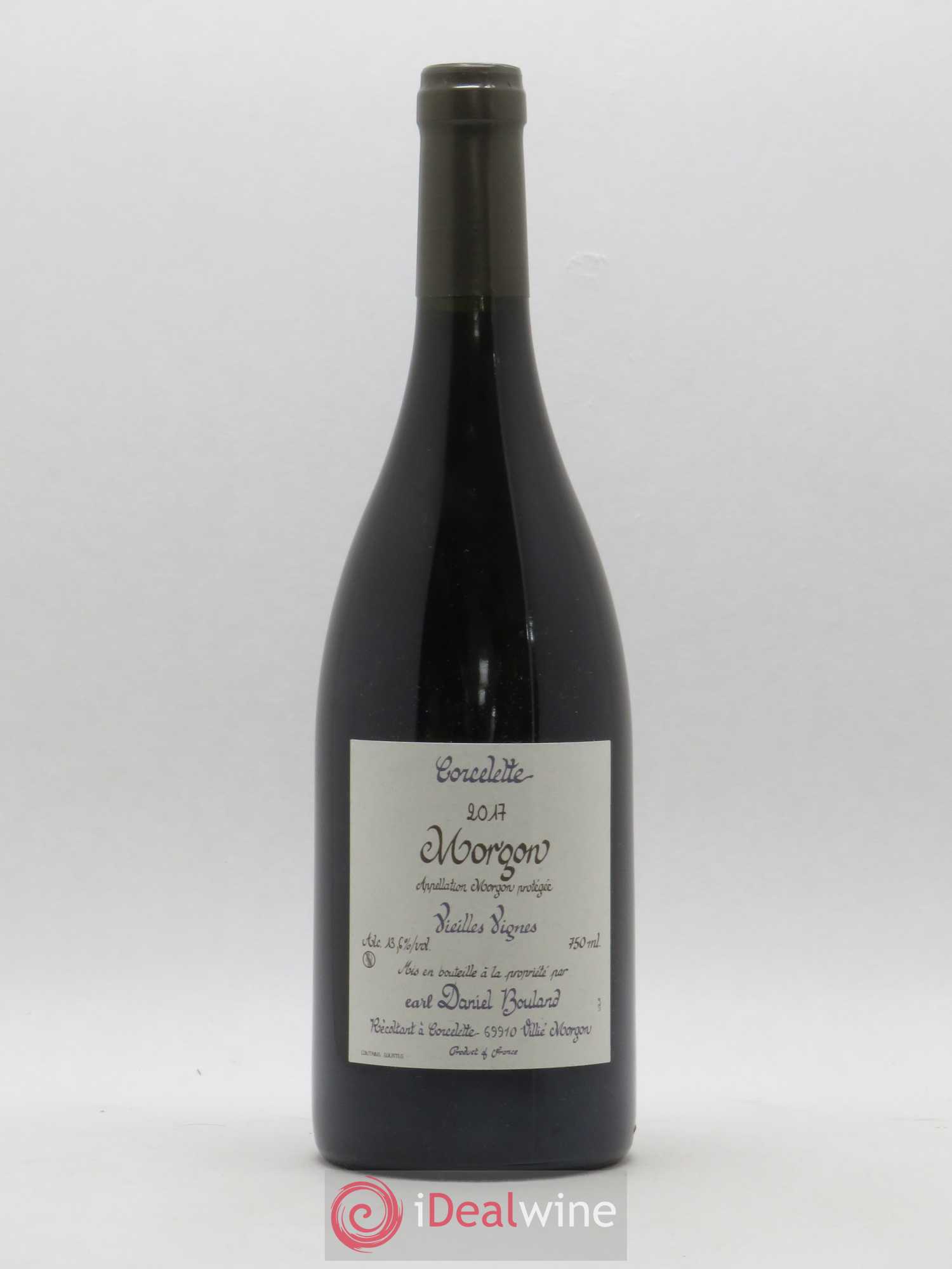 Morgon Corcelette Vieilles Vignes Daniel Bouland (Domaine) 2017 - Lot de 1 bouteille - 0