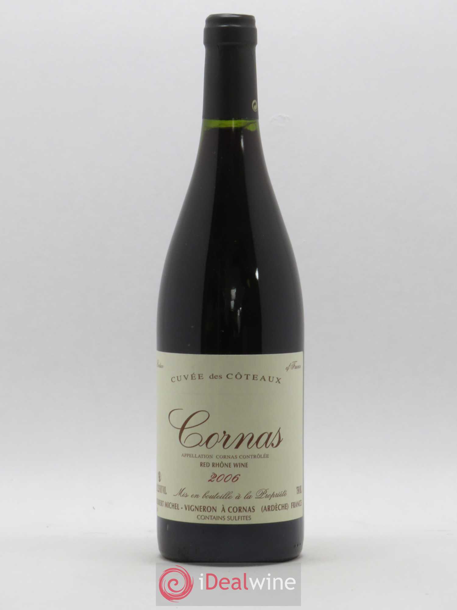 Cornas Cuvée des Coteaux Robert Michel 2006 - Lot de 1 bouteille - 0