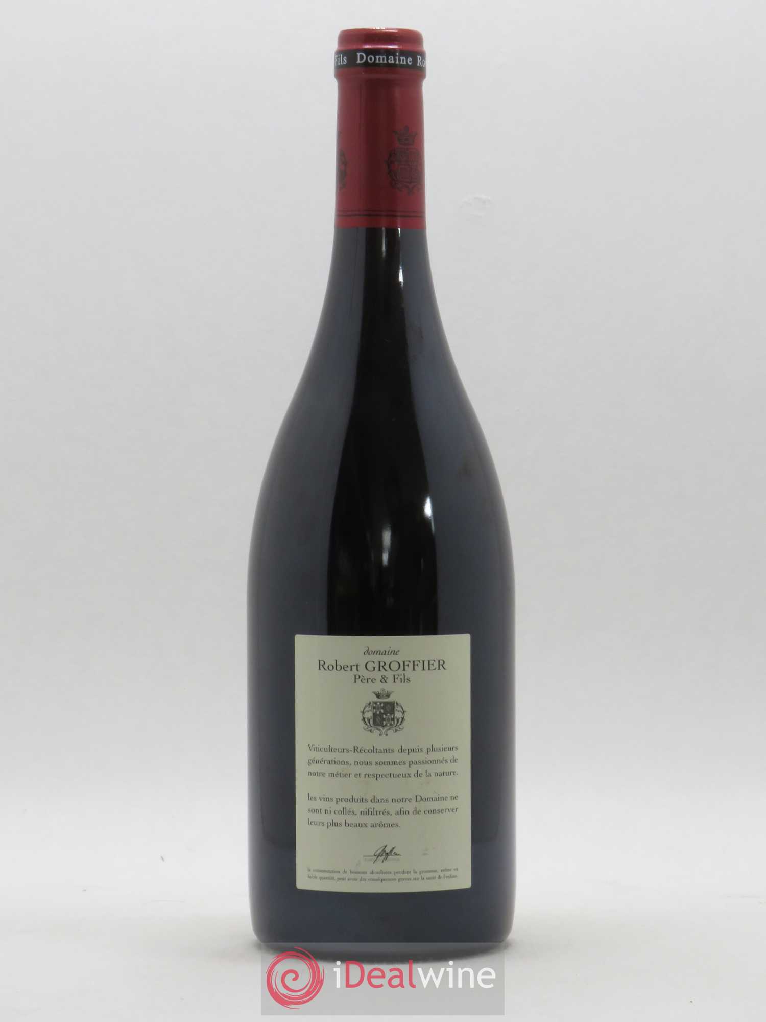 Bonnes-Mares Grand Cru Robert Groffier Père & Fils (Domaine) 2012 - Lot de 1 bouteille - 1