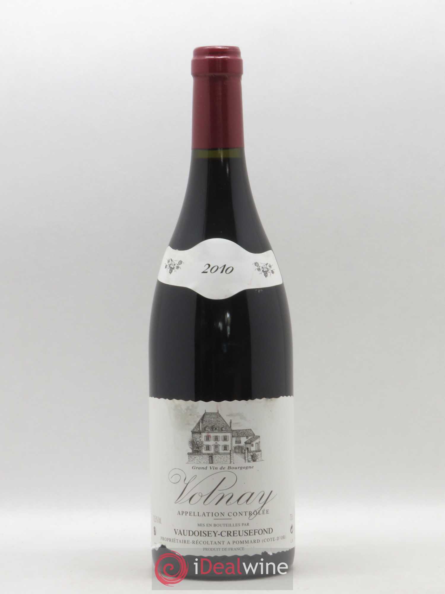 Volnay Domaine Vaudoisey-Creusefond 2010 - Lot de 1 bouteille - 0
