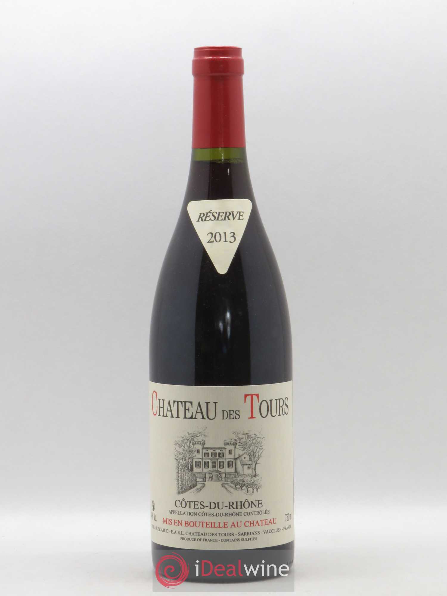 Côtes-du-Rhône Château des Tours Emmanuel Reynaud 2013 - Lot de 1 bouteille - 0
