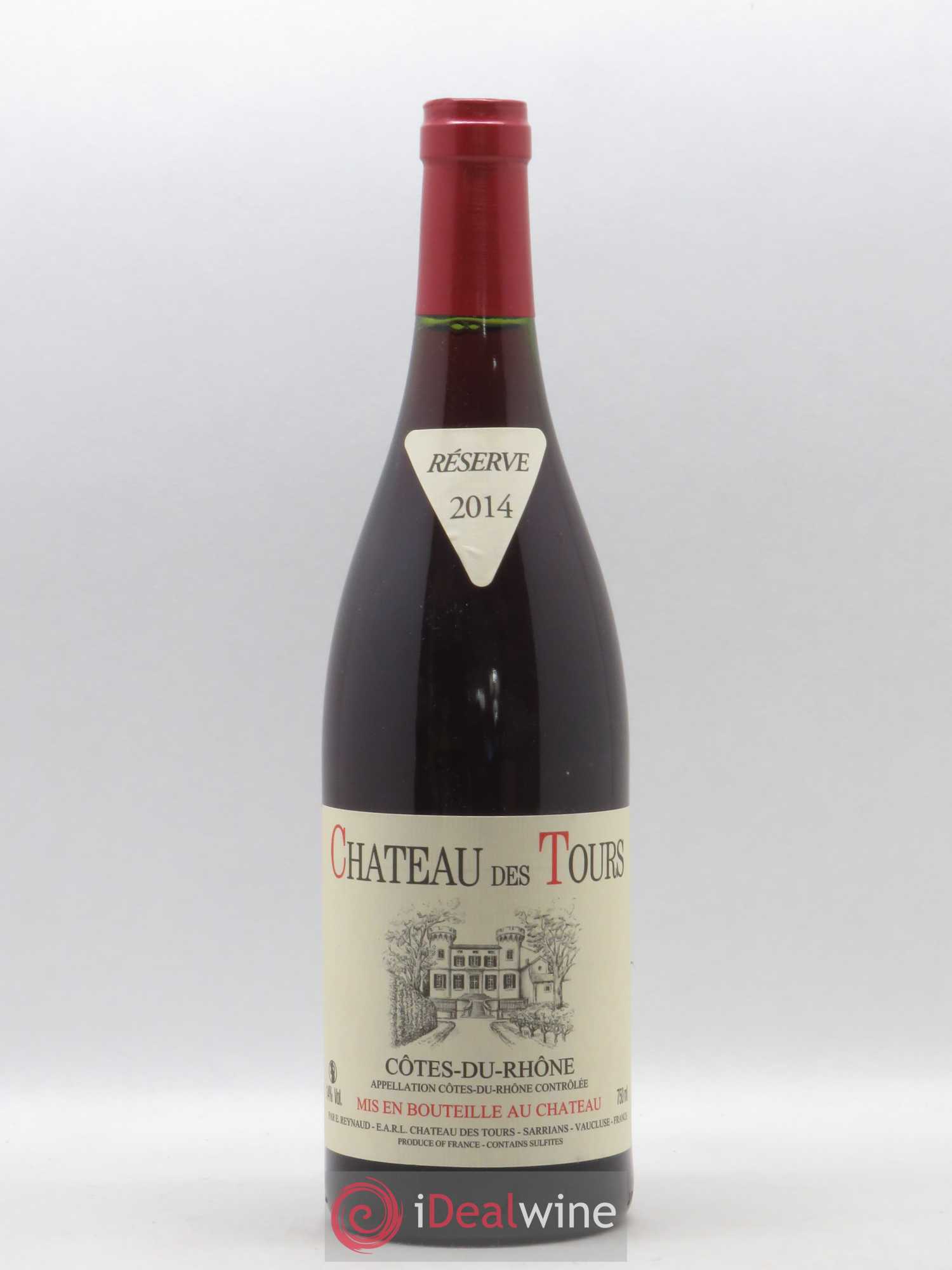 Côtes-du-Rhône Château des Tours Emmanuel Reynaud 2014 - Lot de 1 bouteille - 0