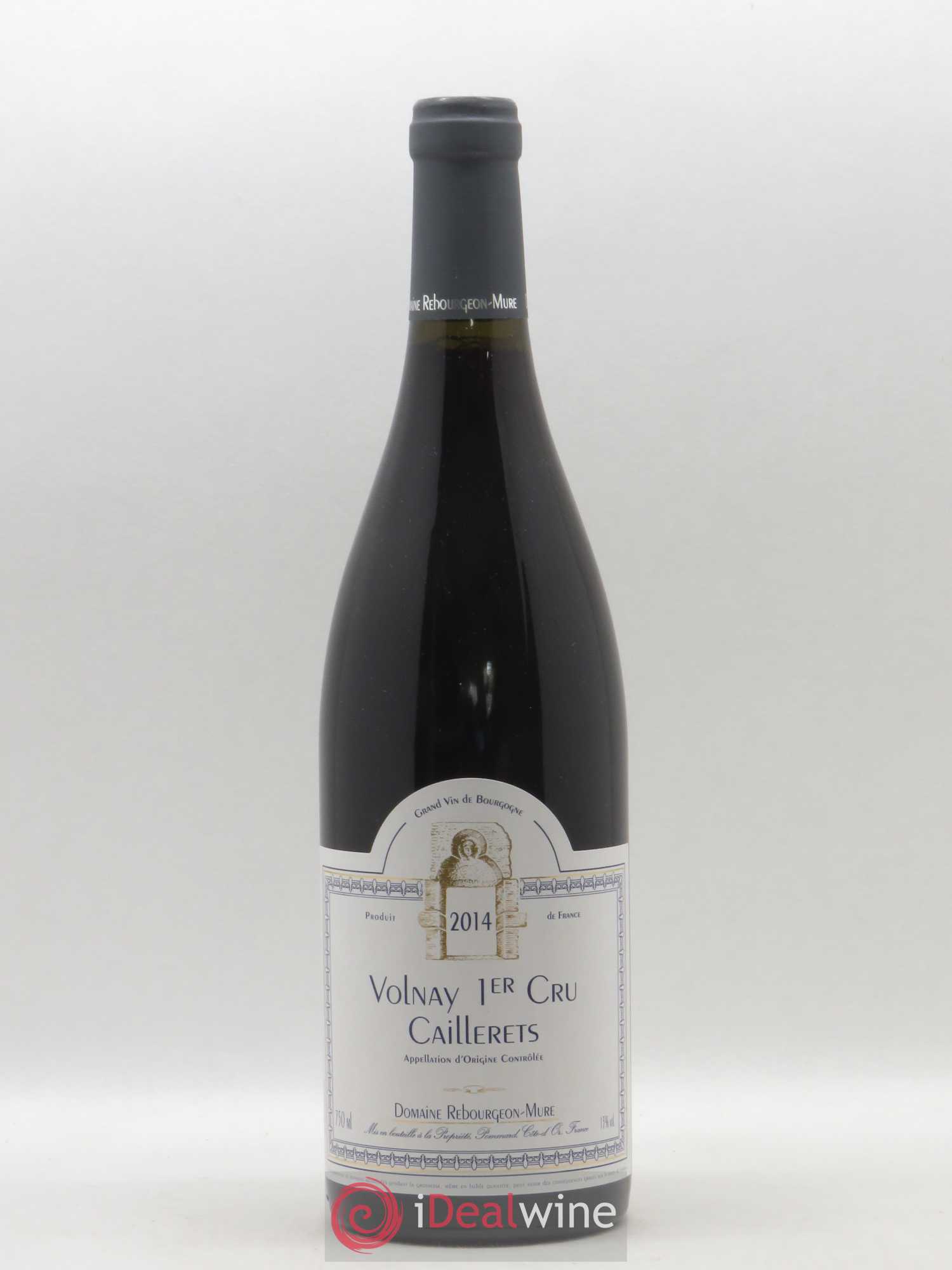 Volnay 1er Cru Caillerets Domaine Rebourgeon Mure 2014 - Lot de 1 bouteille - 0