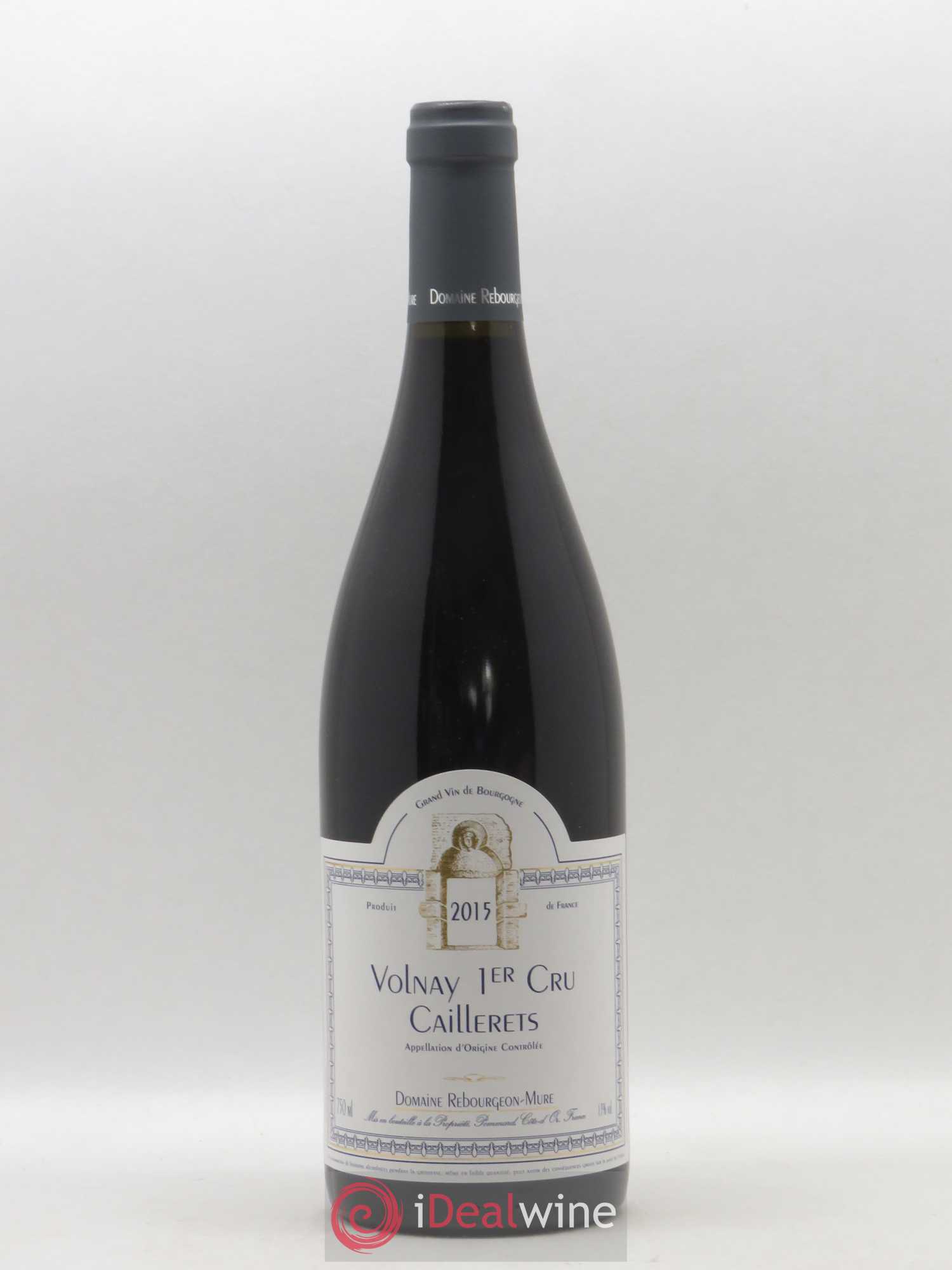 Volnay 1er Cru Caillerets Domaine Rebourgeon Mure 2015 - Lot de 1 bouteille - 0