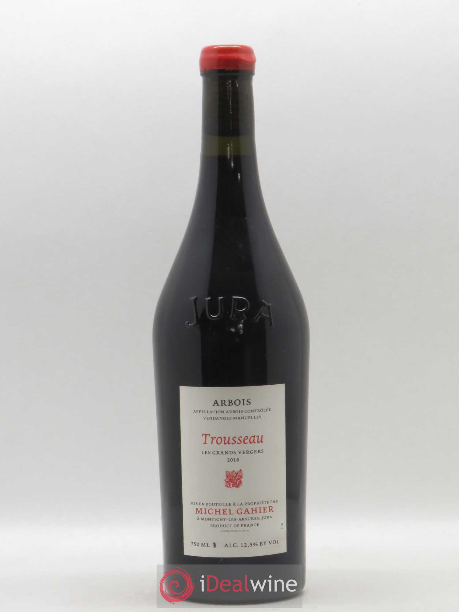 Arbois Trousseau Les Grands Vergers Domaine Michel Gahier 2016 - Posten von 1 Flasche - 0