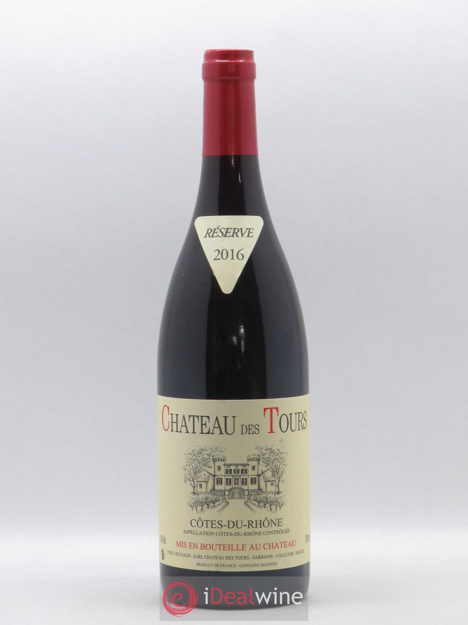 Côtes-du-Rhône Château des Tours Emmanuel Reynaud 2016 - Lot de 1 bouteille - 0