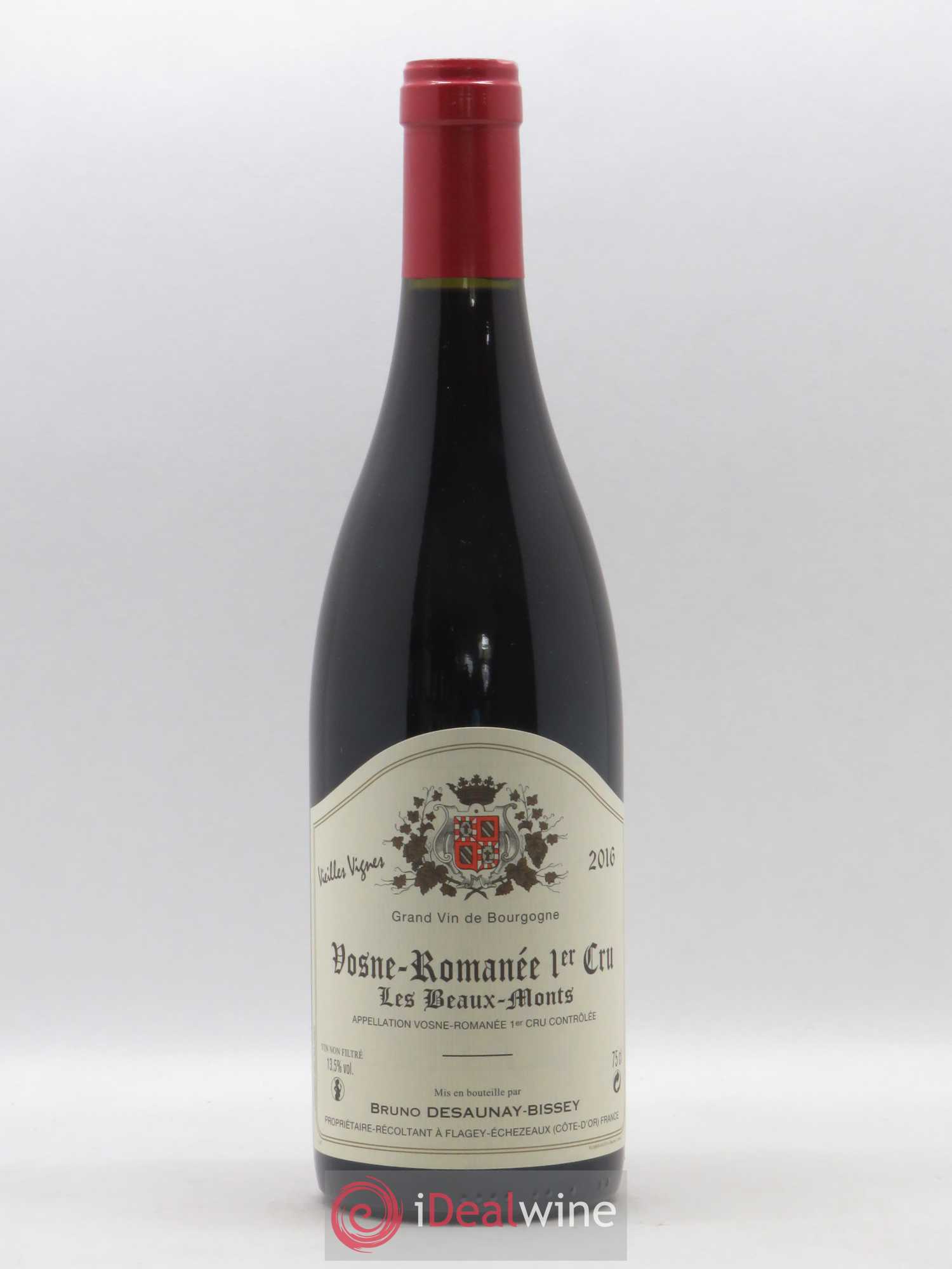 Vosne-Romanée 1er Cru Les Beaux Monts Vieilles Vignes Domaine Desaunay Bissey 2016 - Posten von 1 Flasche - 0
