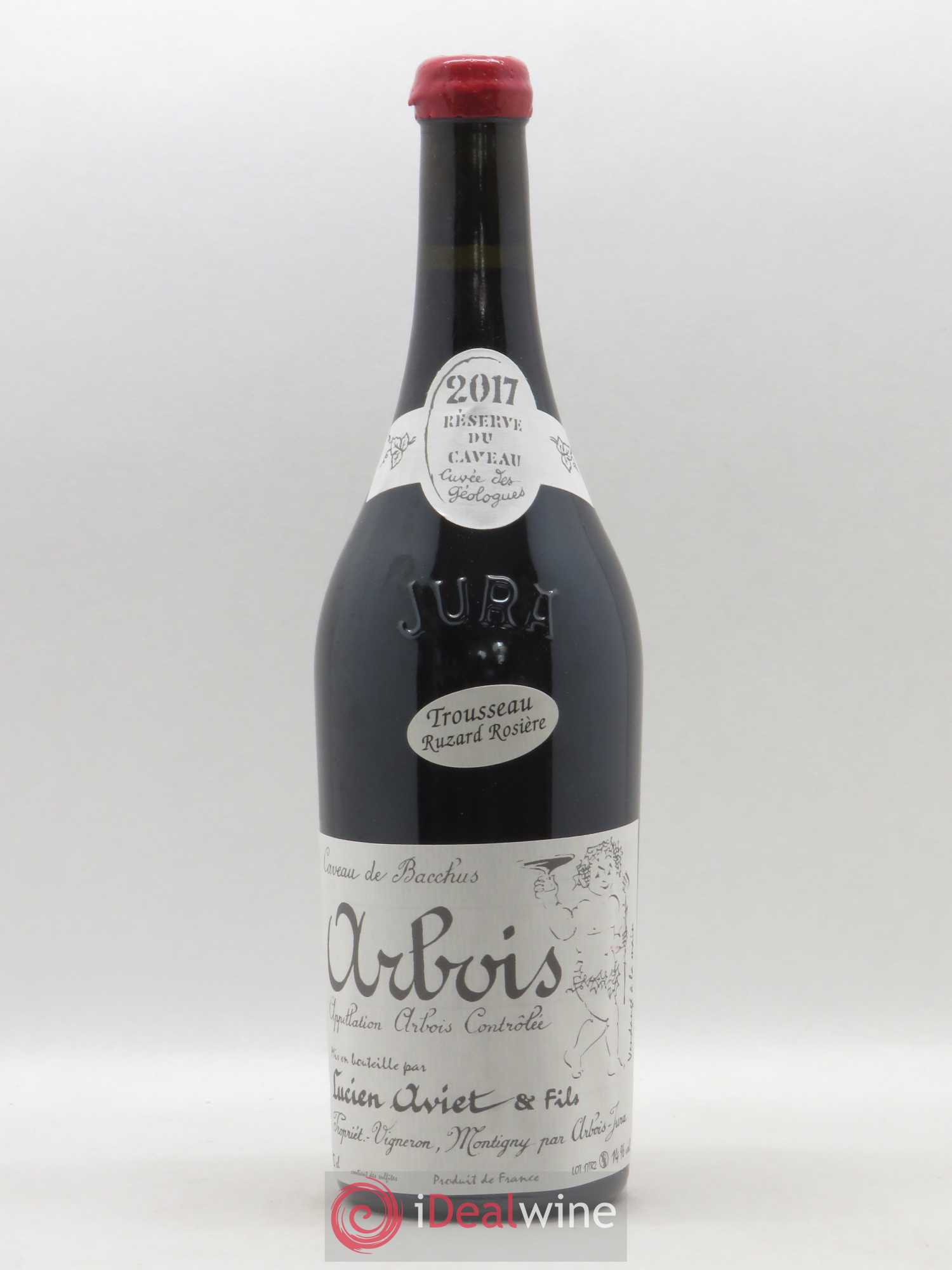 Arbois Trousseau Ruzard Rosière Cuvée des Géologues Lucien Aviet (Domaine) 2017 - Lot de 1 bouteille - 0