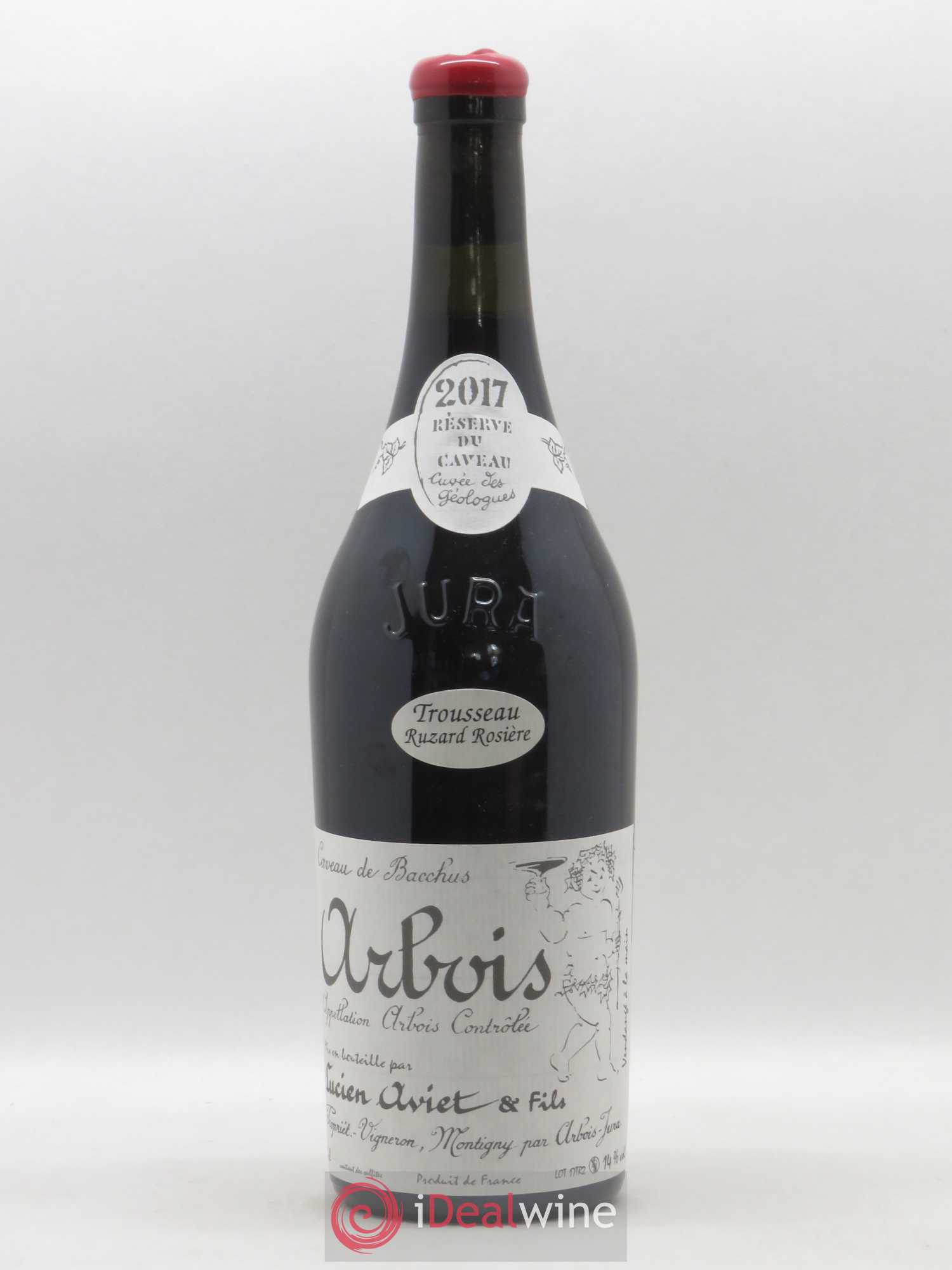 Arbois Trousseau Ruzard Cuvée des Géologues Lucien Aviet (Domaine) 2017 - Lot de 1 bouteille - 0