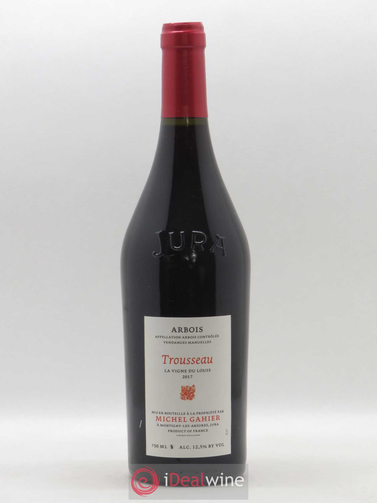 Arbois Trousseau La Vigne Du Louis Domaine Michel Gahier 2017 - Posten von 1 Flasche - 0