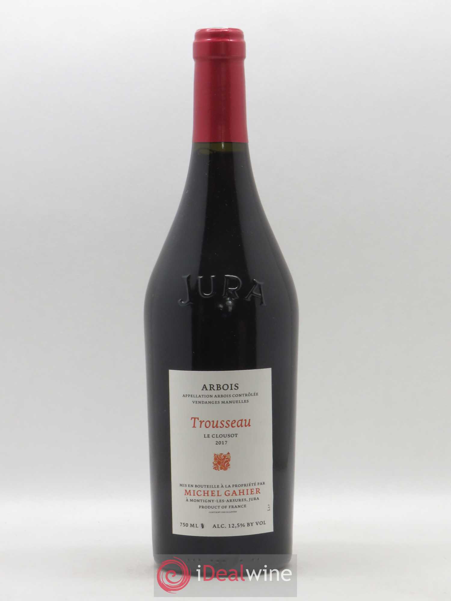 Arbois Trousseau Le Clousot Domaine Michel Gahier 2017 - Posten von 1 Flasche - 0