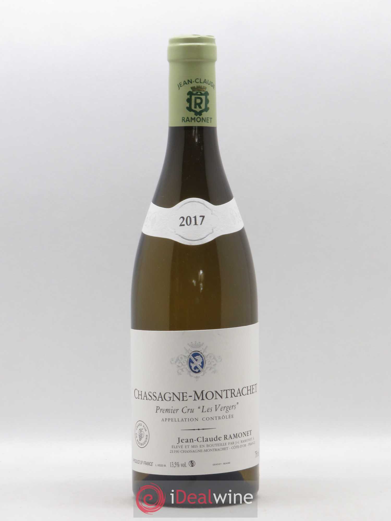 Chassagne-Montrachet 1er Cru Les Vergers Ramonet (Domaine) 2017 - Lot de 1 bouteille - 0