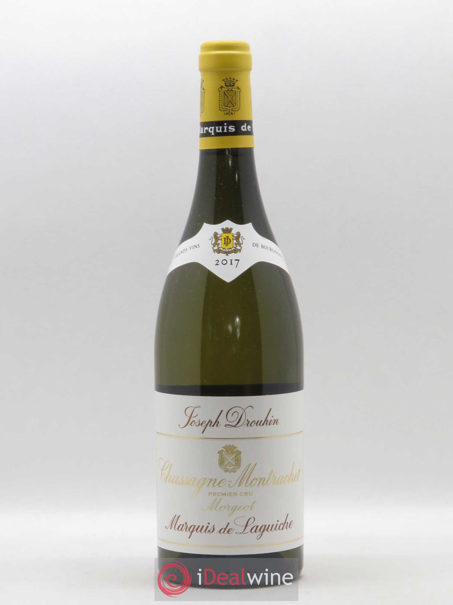 Chassagne-Montrachet 1er Cru Morgeot - Marquis de Laguiche Joseph Drouhin 2017 - Lot de 1 bouteille - 0
