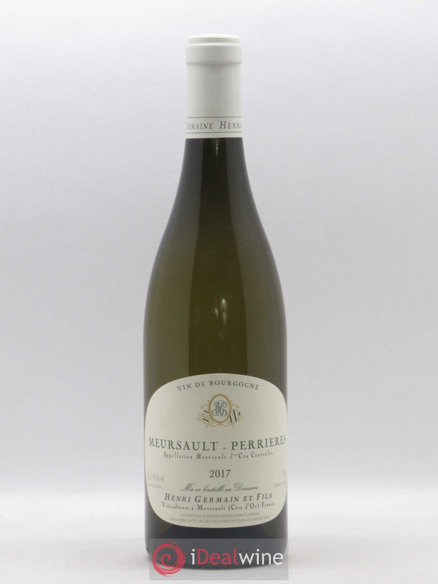 Meursault 1er Cru Perrières Henri Germain 2017 - Lot de 1 bouteille - 0