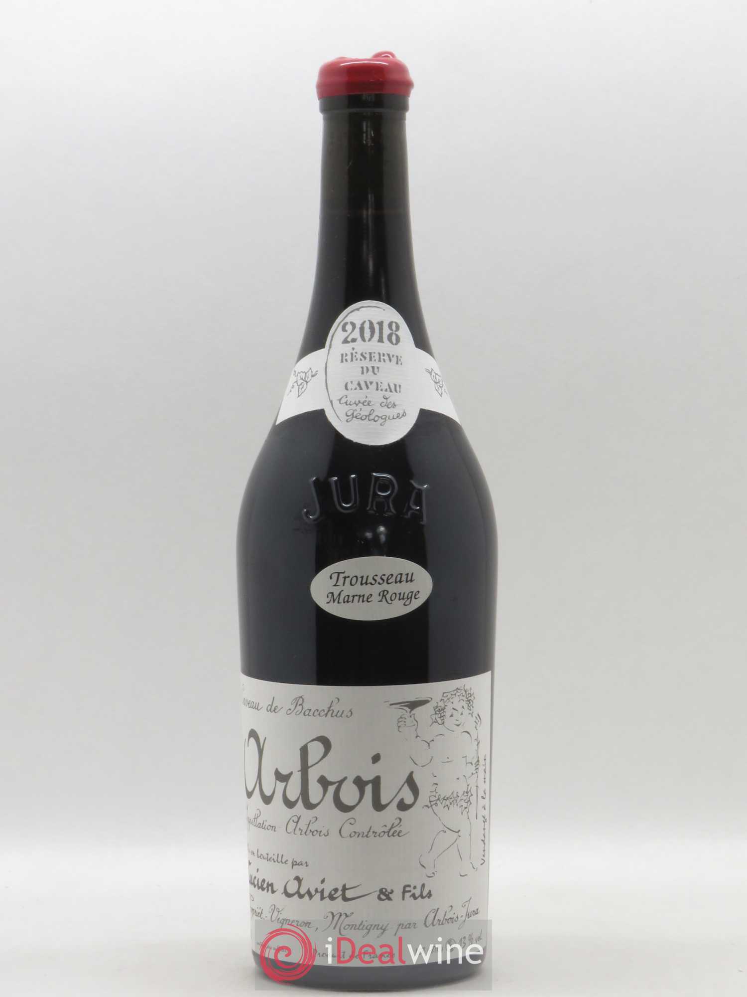 Arbois Trousseau Marne Rouge Cuvée des Géologues Lucien Aviet (Domaine) 2018 - Lot de 1 bouteille - 0