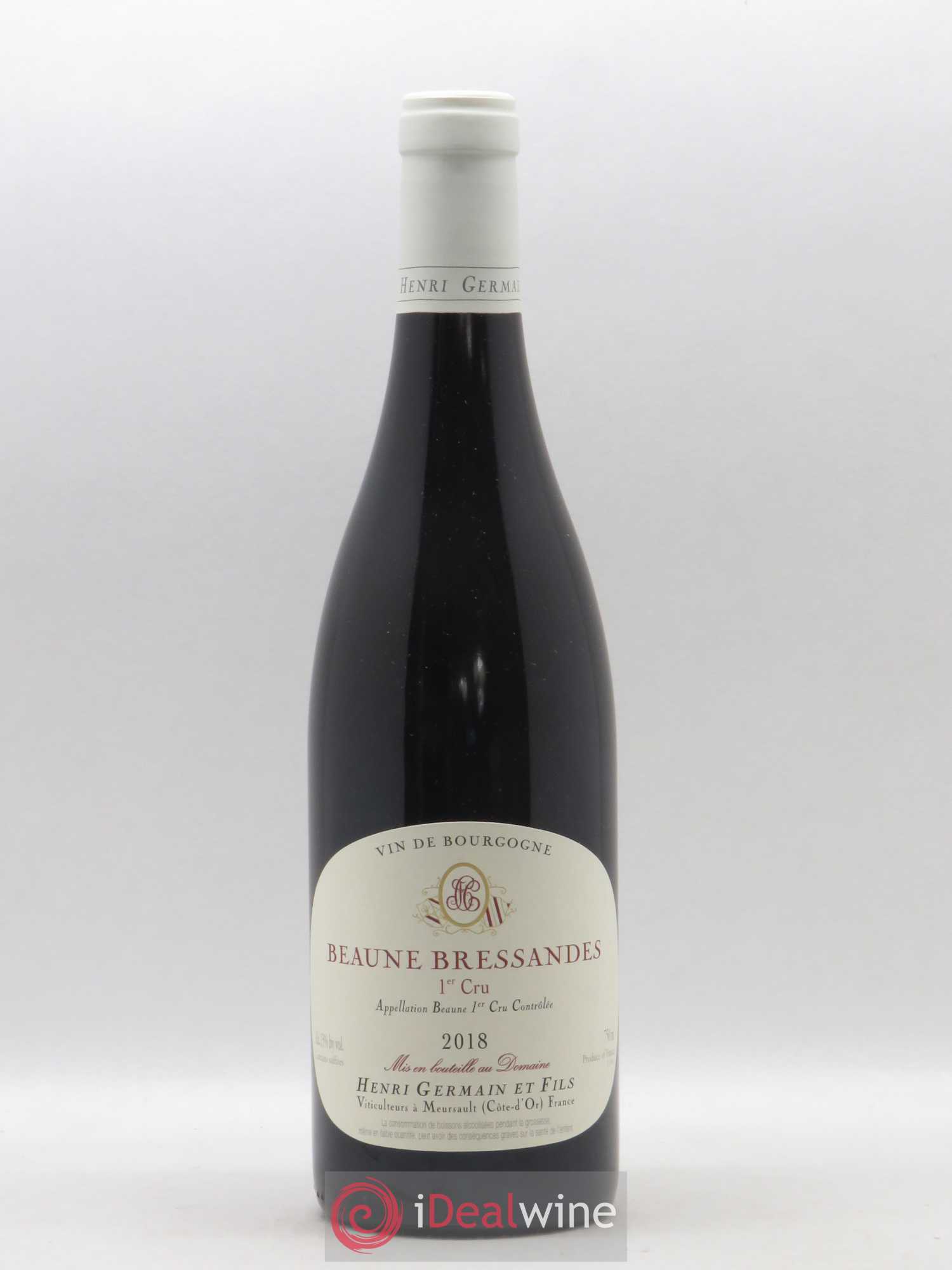 Beaune 1er Cru Bressandes Henri Germain 2018 - Lot de 1 bouteille - 0