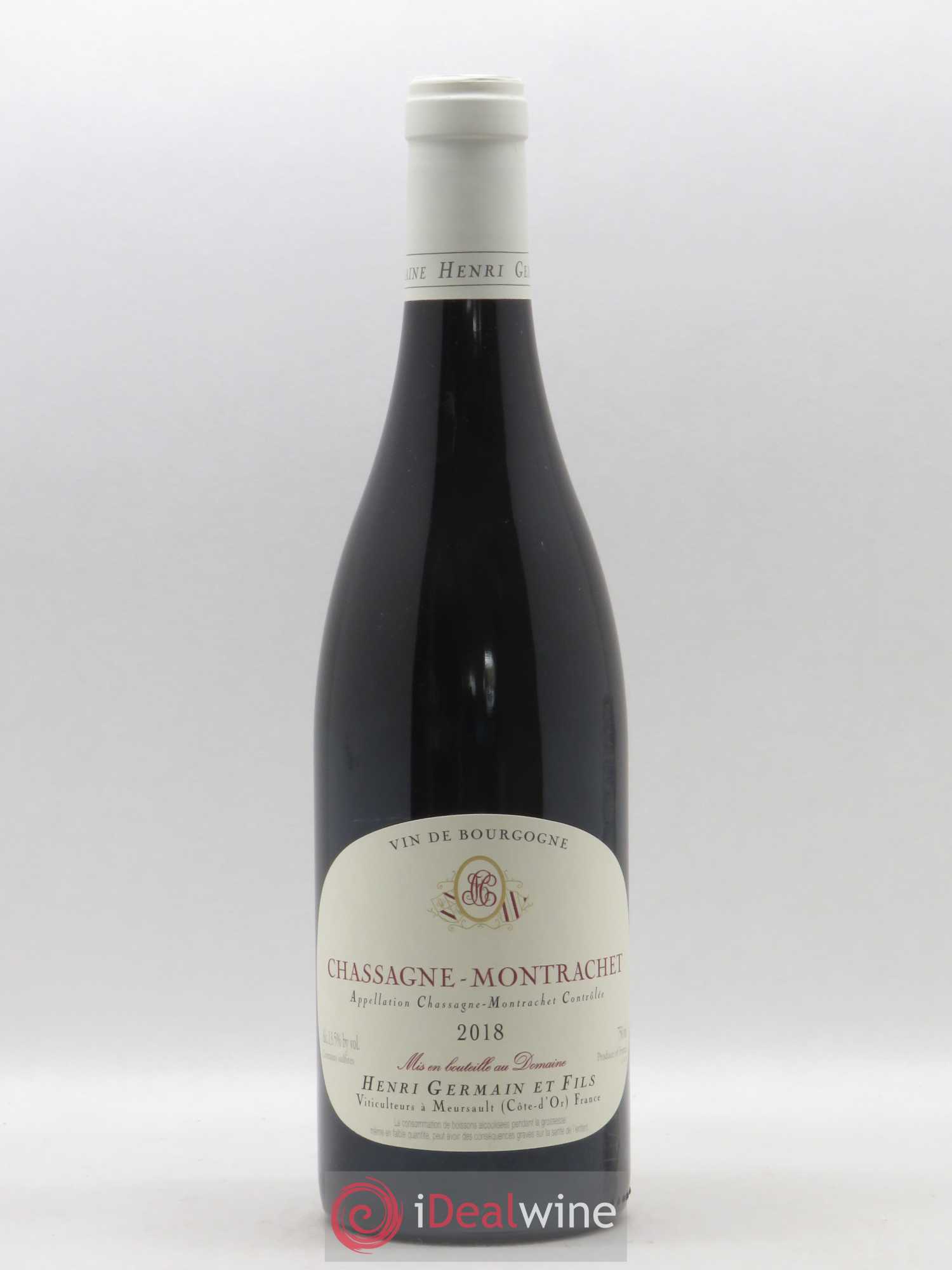 Chassagne-Montrachet Domaine Henri Germain et Fils 2018 - Posten von 1 Flasche - 0