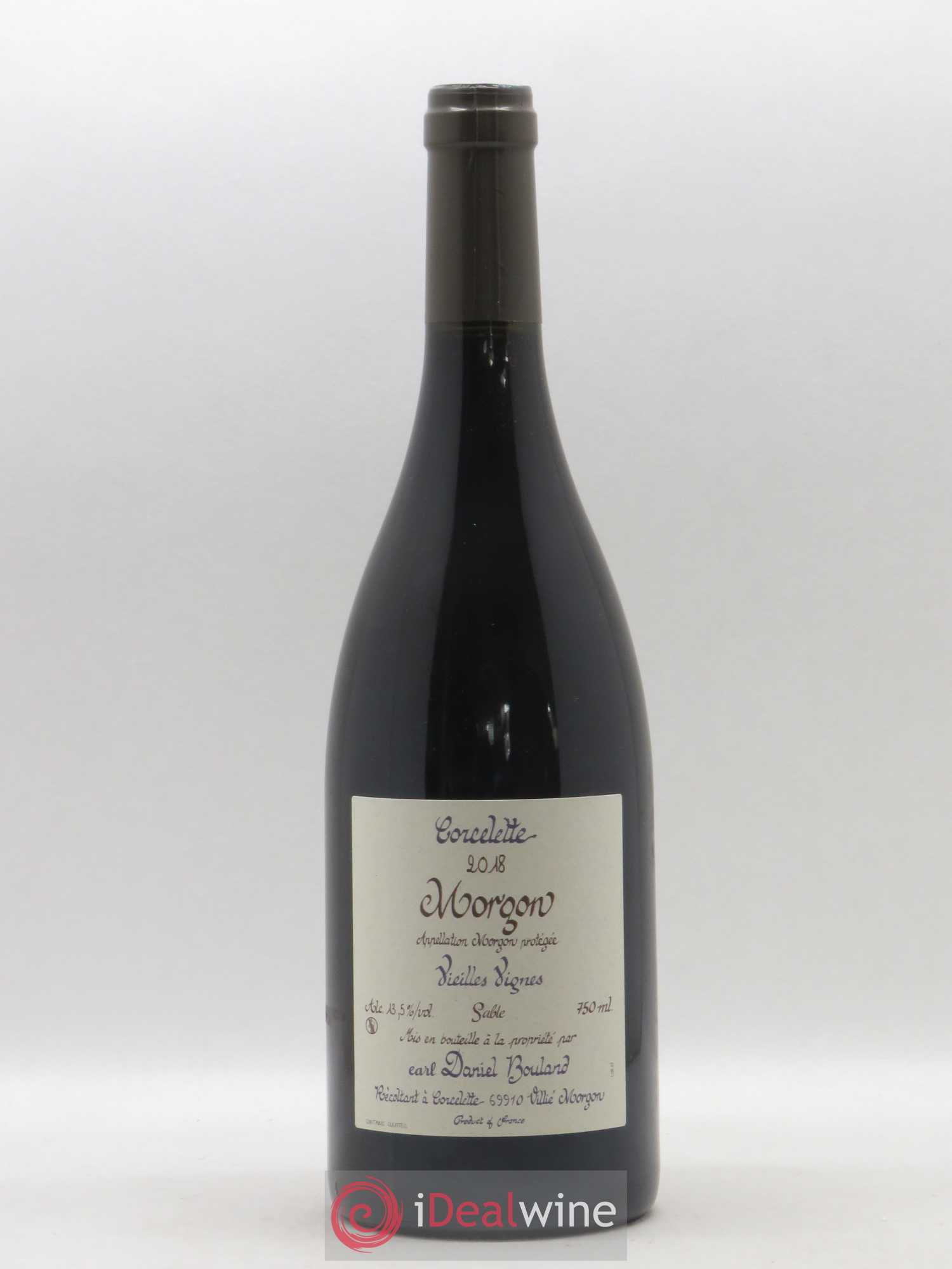 Morgon Corcelette Vieilles Vignes Sables Daniel Bouland (Domaine) 2018 - Lot de 1 bouteille - 0