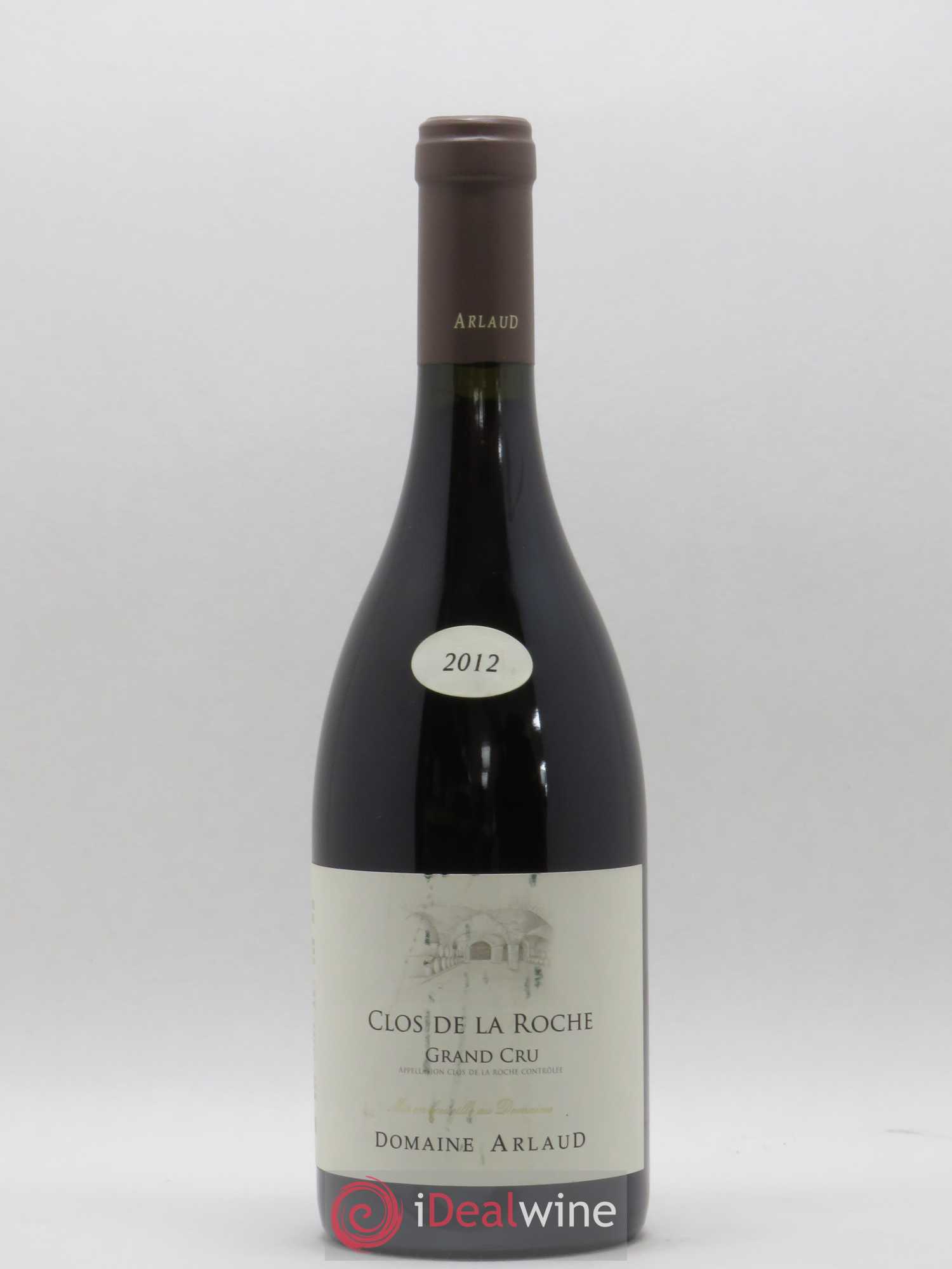 Clos de la Roche Grand Cru Arlaud 2012 - Lot de 1 bouteille - 0