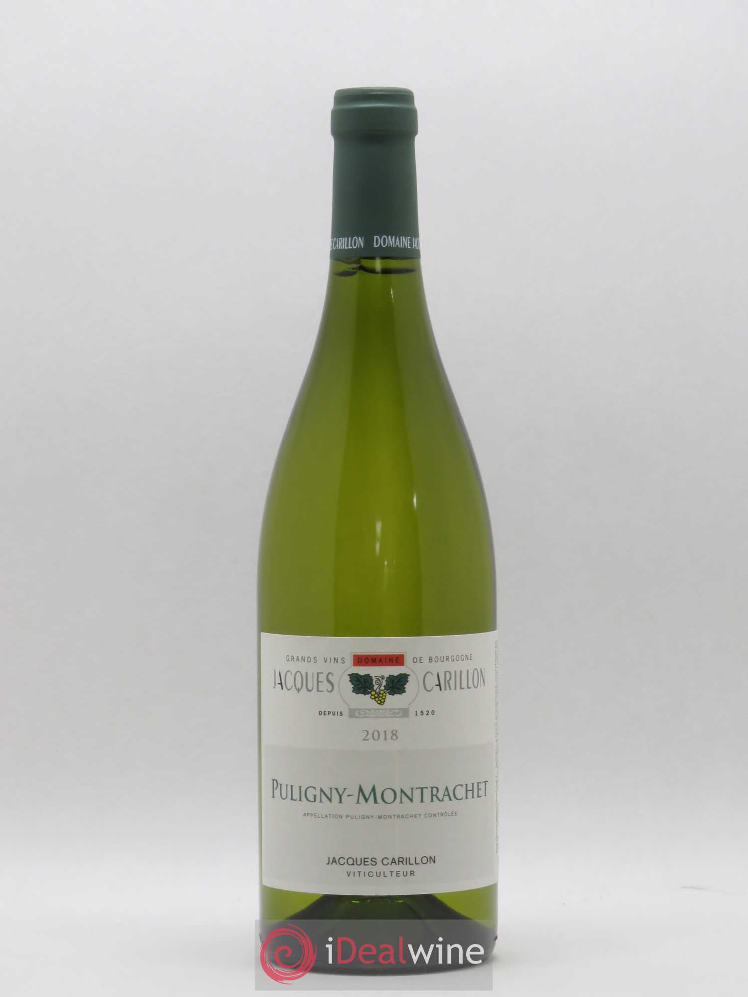 Puligny-Montrachet Jacques Carillon (Domaine) 2018 - Lot de 1 bouteille - 0