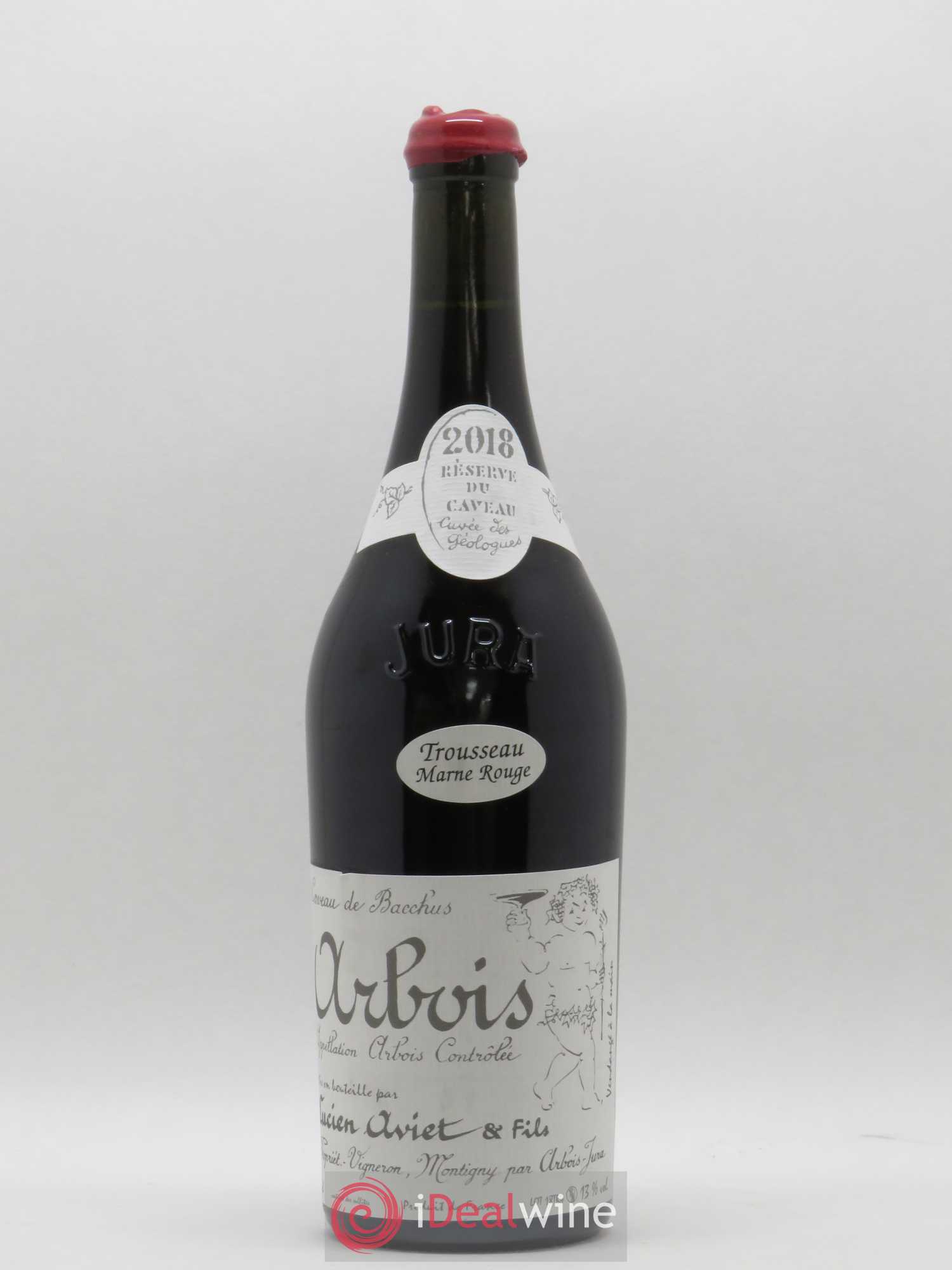 Arbois Trousseau Marne Rouge Cuvée des Géologues Lucien Aviet (Domaine) 2018 - Lot de 1 bouteille - 0
