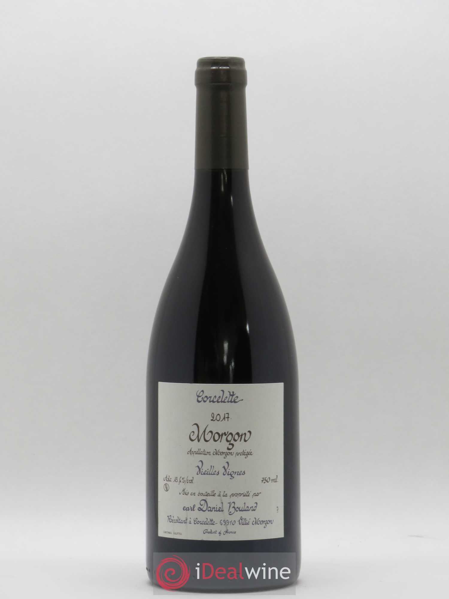 Morgon Corcelette Vieilles Vignes Daniel Bouland (Domaine) 2017 - Lot de 1 bouteille - 0