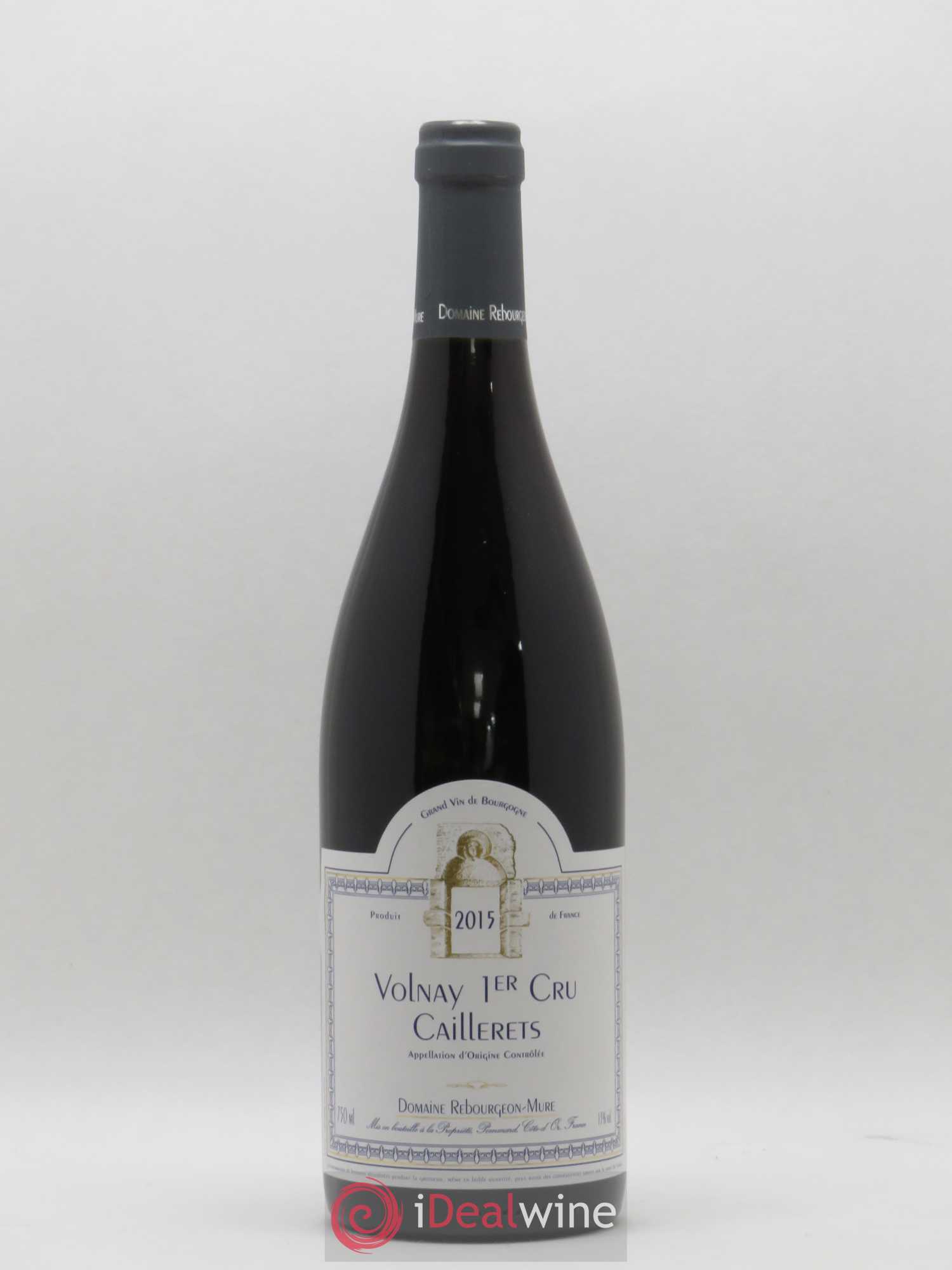 Volnay 1er Cru Caillerets Domaine Rebourgeon Mure 2015 - Lot de 1 bouteille - 0