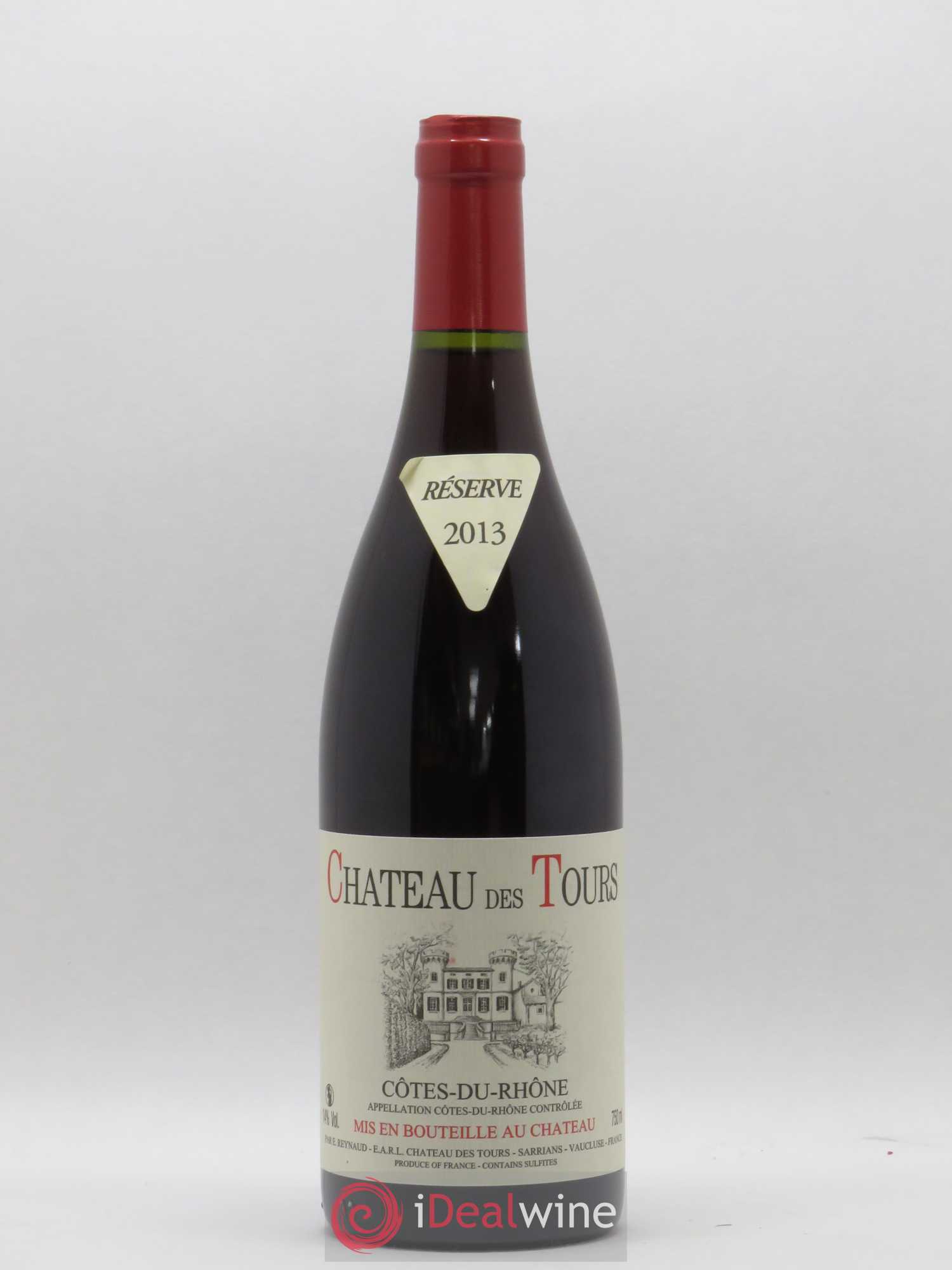 Côtes-du-Rhône Château des Tours Emmanuel Reynaud 2013 - Lot de 1 bouteille - 0