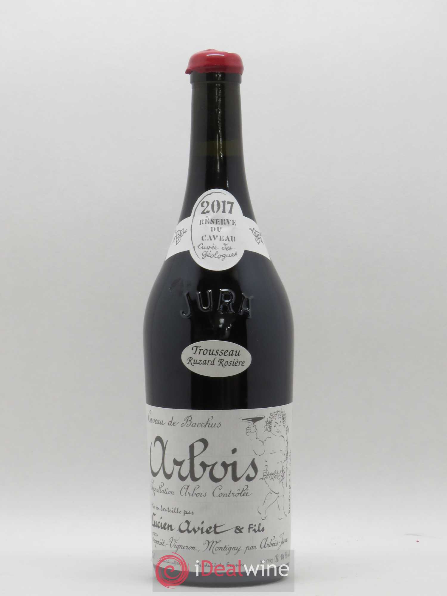 Arbois Trousseau Ruzard Rosière Cuvée des Géologues Lucien Aviet (Domaine) (sans prix de réserve) 2017 - Lot de 1 bouteille - 0