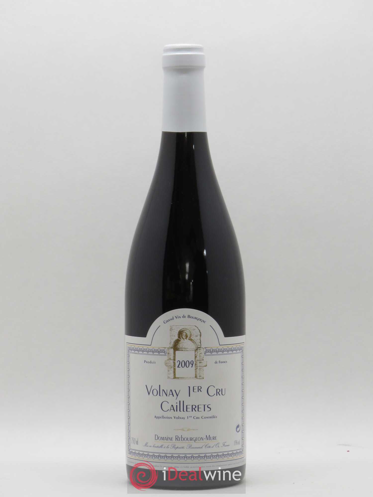 Volnay 1er Cru Caillerets Domaine Rebourgeon Mure 2009 - Lot de 1 bouteille - 0