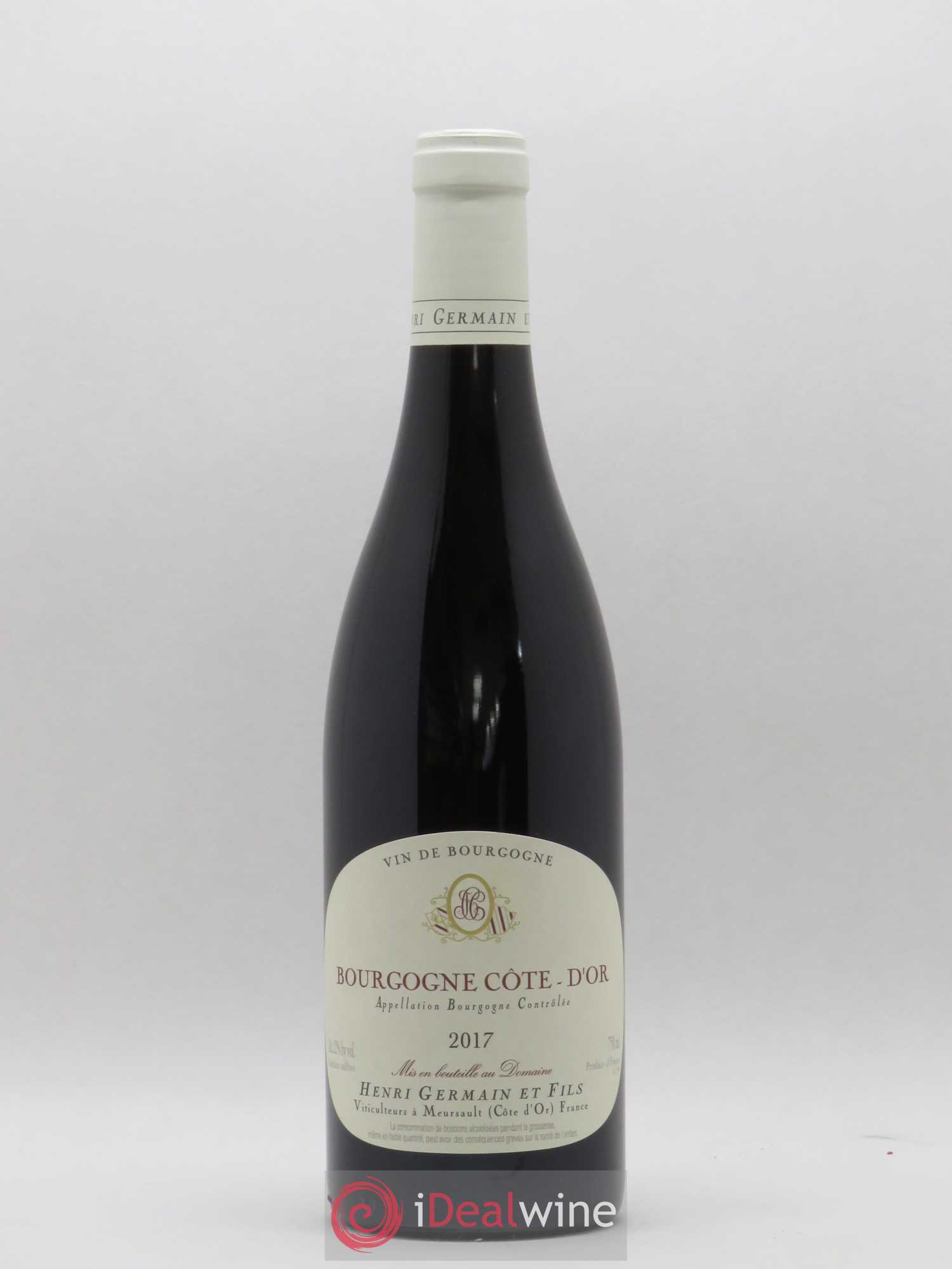 Bourgogne Côte d'Or Domaine Henri Germain et Fils 2017 - Posten von 1 Flasche - 0
