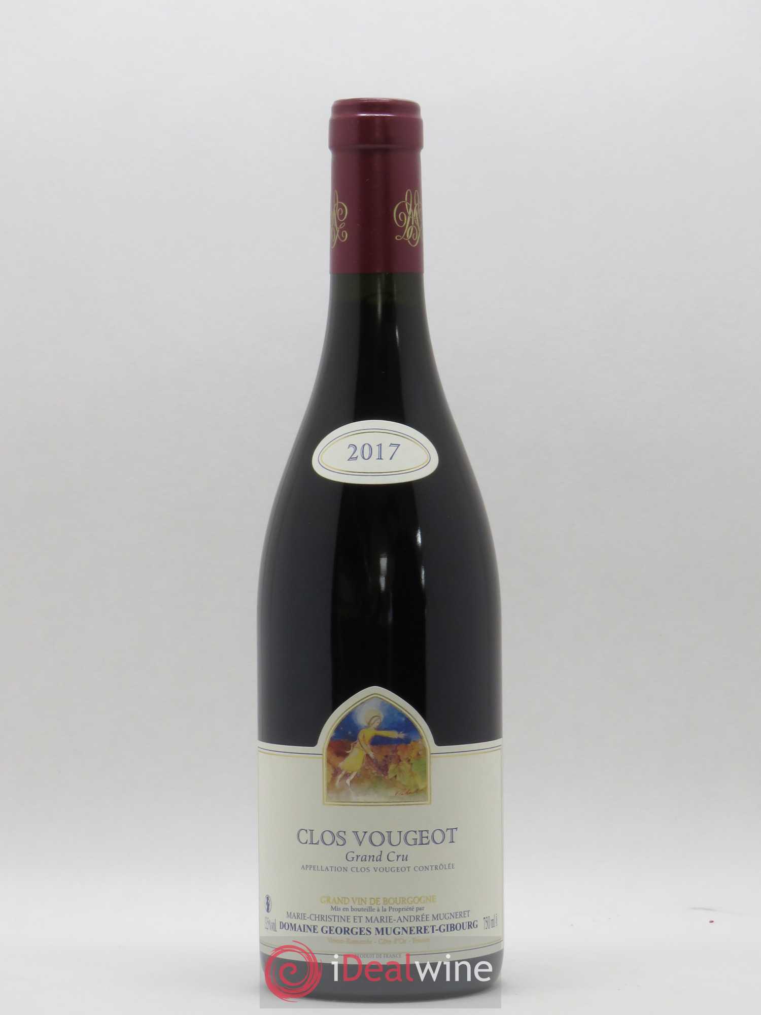 Clos de Vougeot Grand Cru Georges Mugneret-Gibourg (Domaine) 2017 - Lot de 1 bouteille - 0
