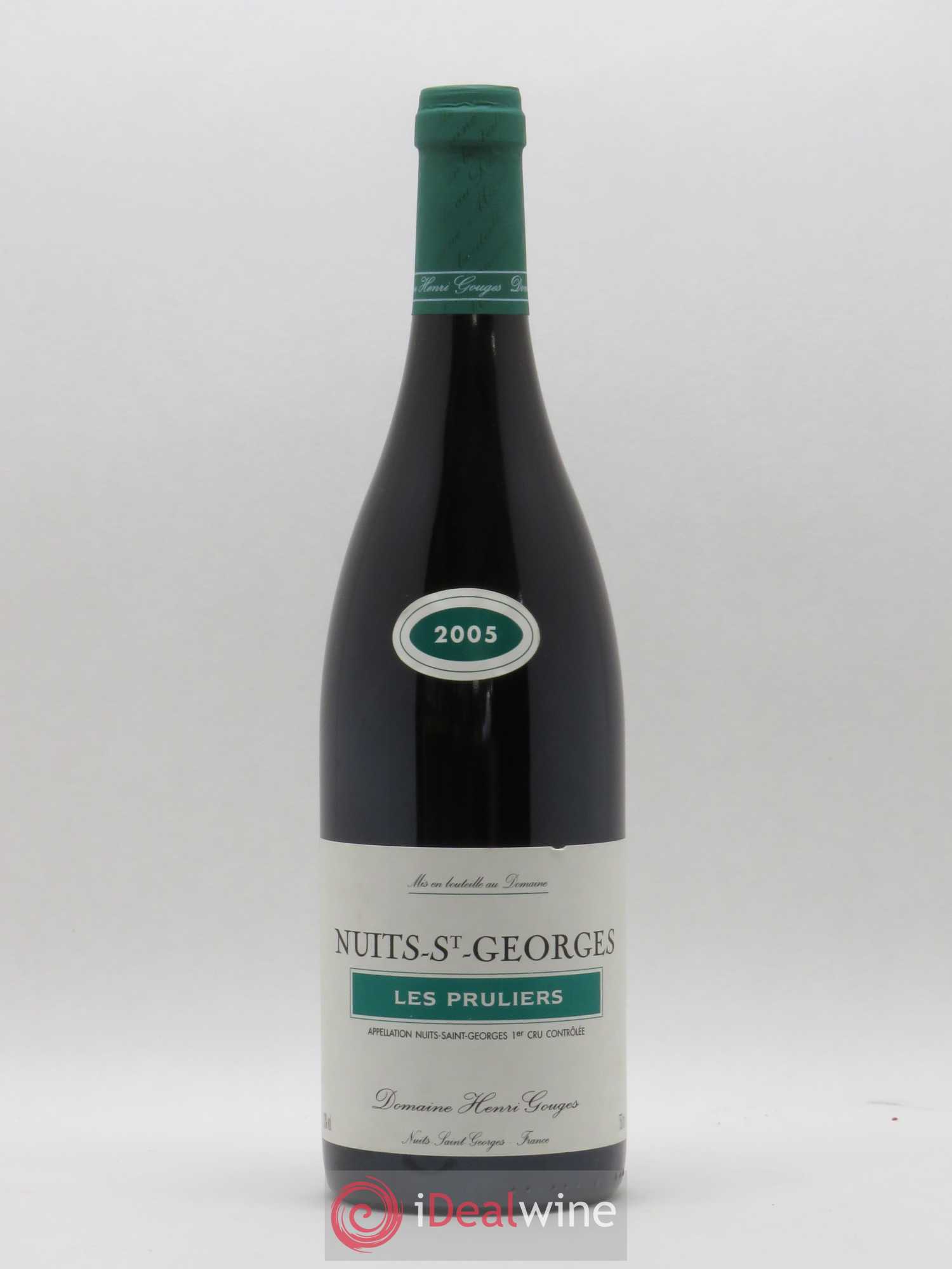 Nuits-Saint-Georges 1er Cru Les Pruliers Henri Gouges 2005 - Lot de 1 bouteille - 0