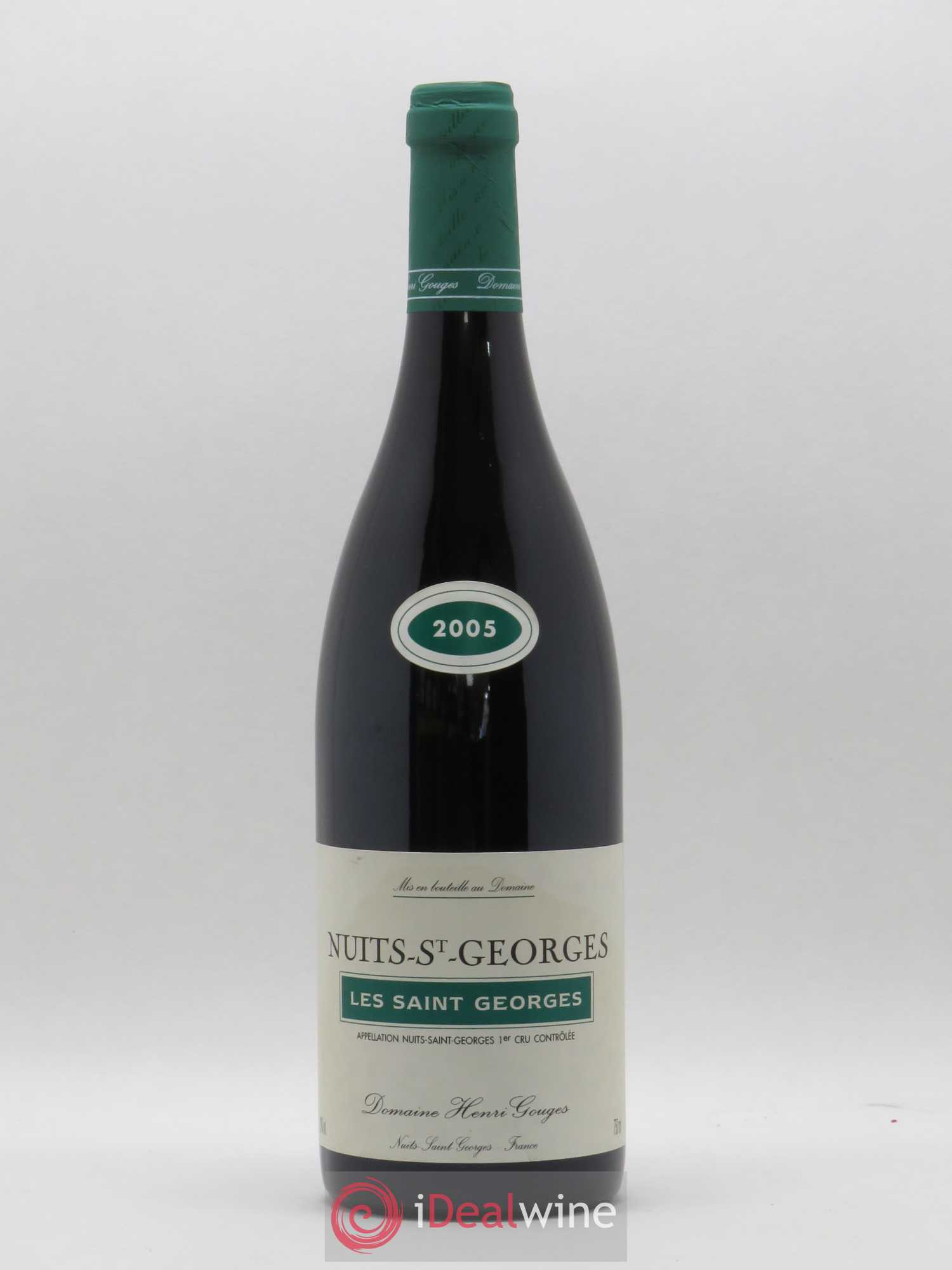Nuits-Saint-Georges 1er Cru Les Saints Georges Henri Gouges 2005 - Posten von 1 Flasche - 0