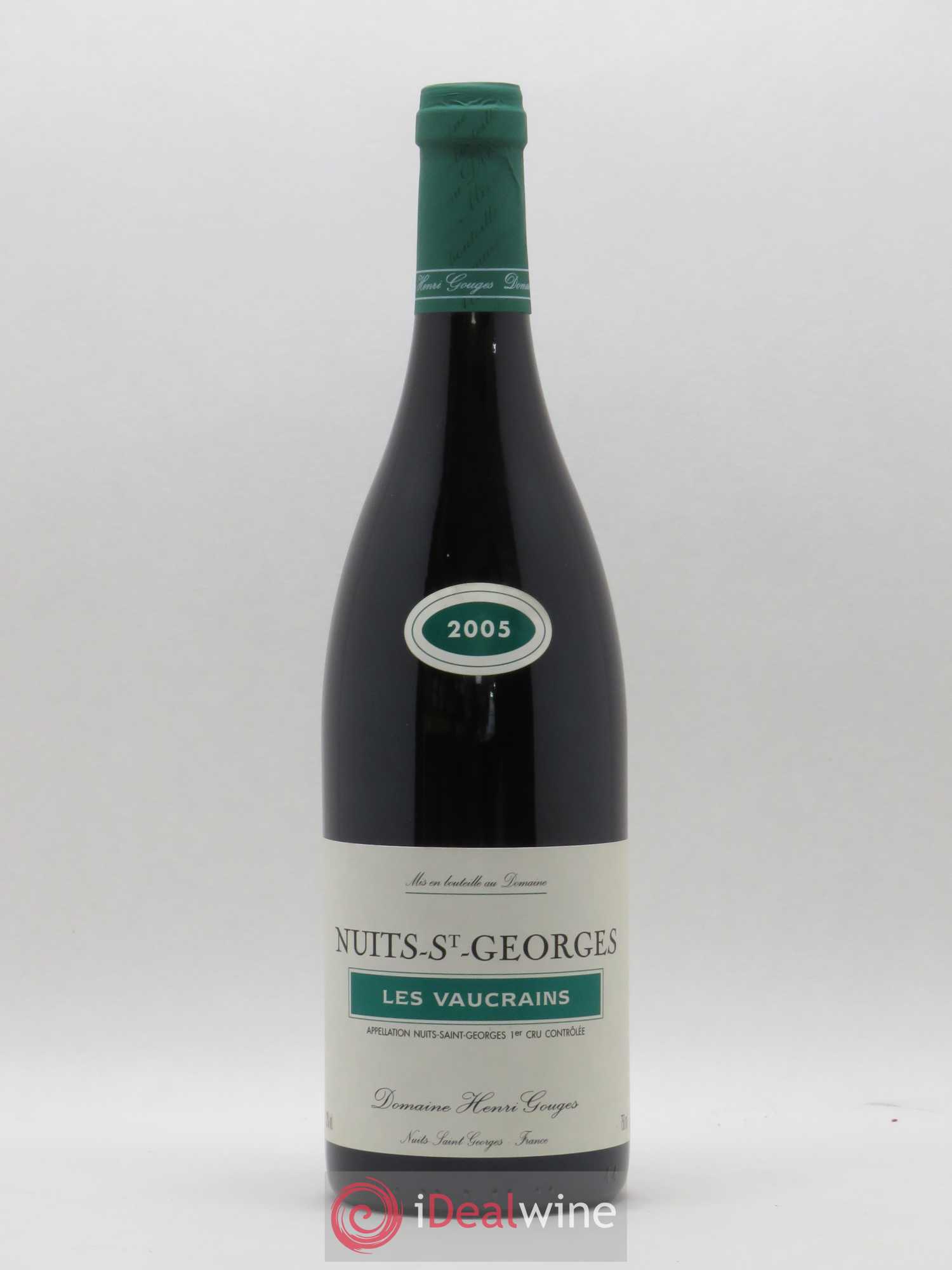 Nuits-Saint-Georges 1er Cru Les Vaucrains Henri Gouges 2005 - Lot de 1 bouteille - 0