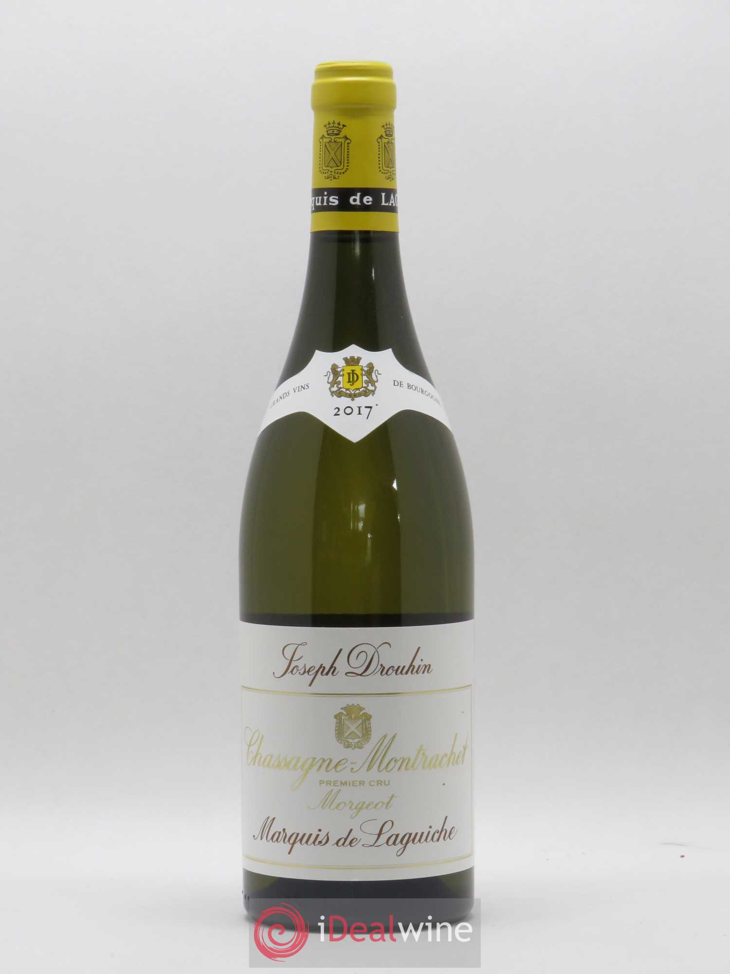 Chassagne-Montrachet 1er Cru Morgeot - Marquis de Laguiche Joseph Drouhin 2017 - Lot de 1 bouteille - 0