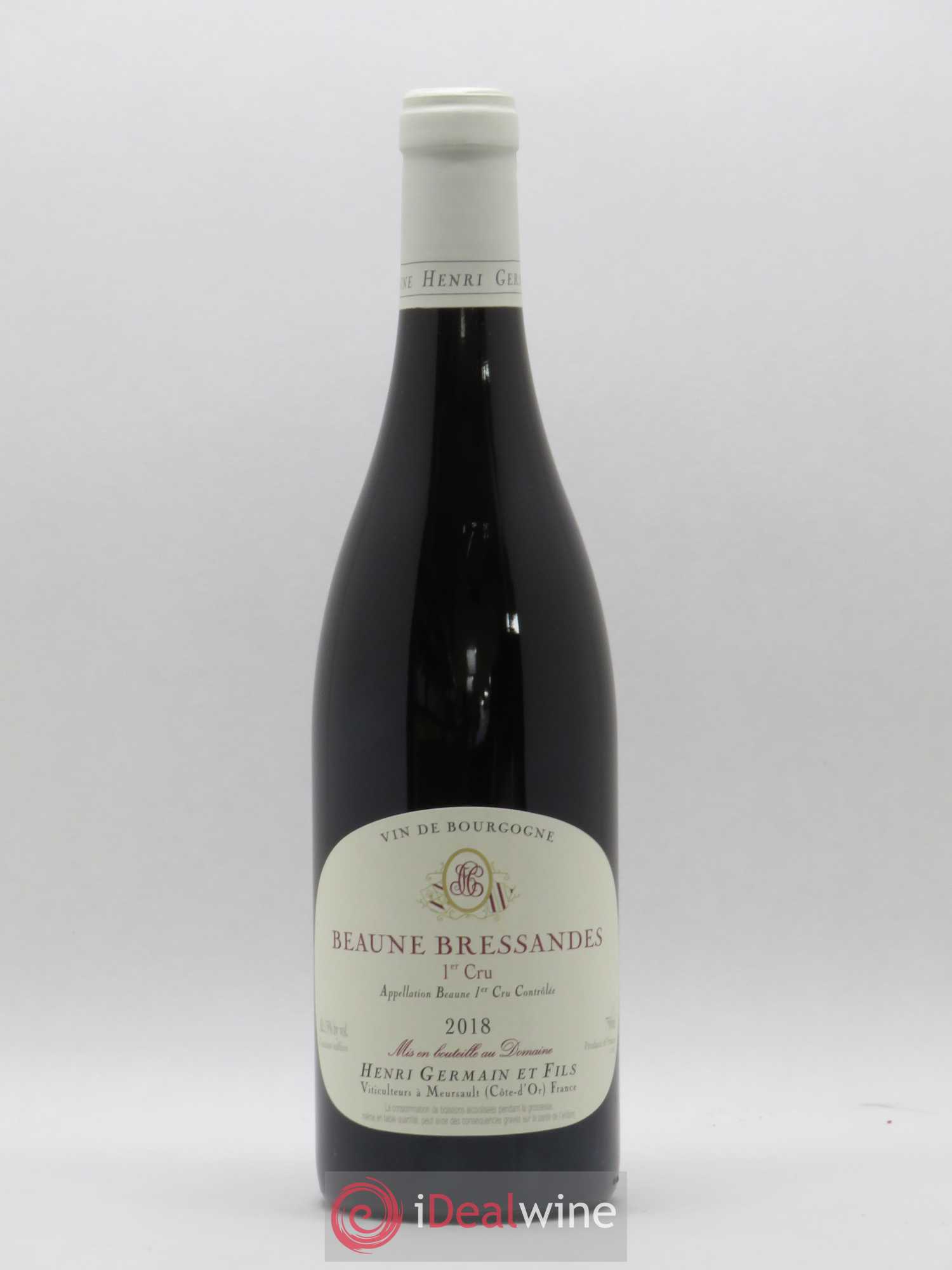Beaune 1er Cru Bressandes Henri Germain 2018 - Lot de 1 bouteille - 0