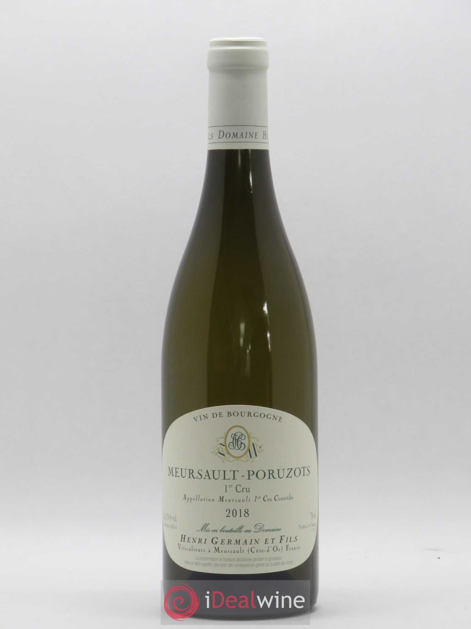 Meursault 1er Cru Poruzots Henri Germain 2018 - Posten von 1 Flasche - 0