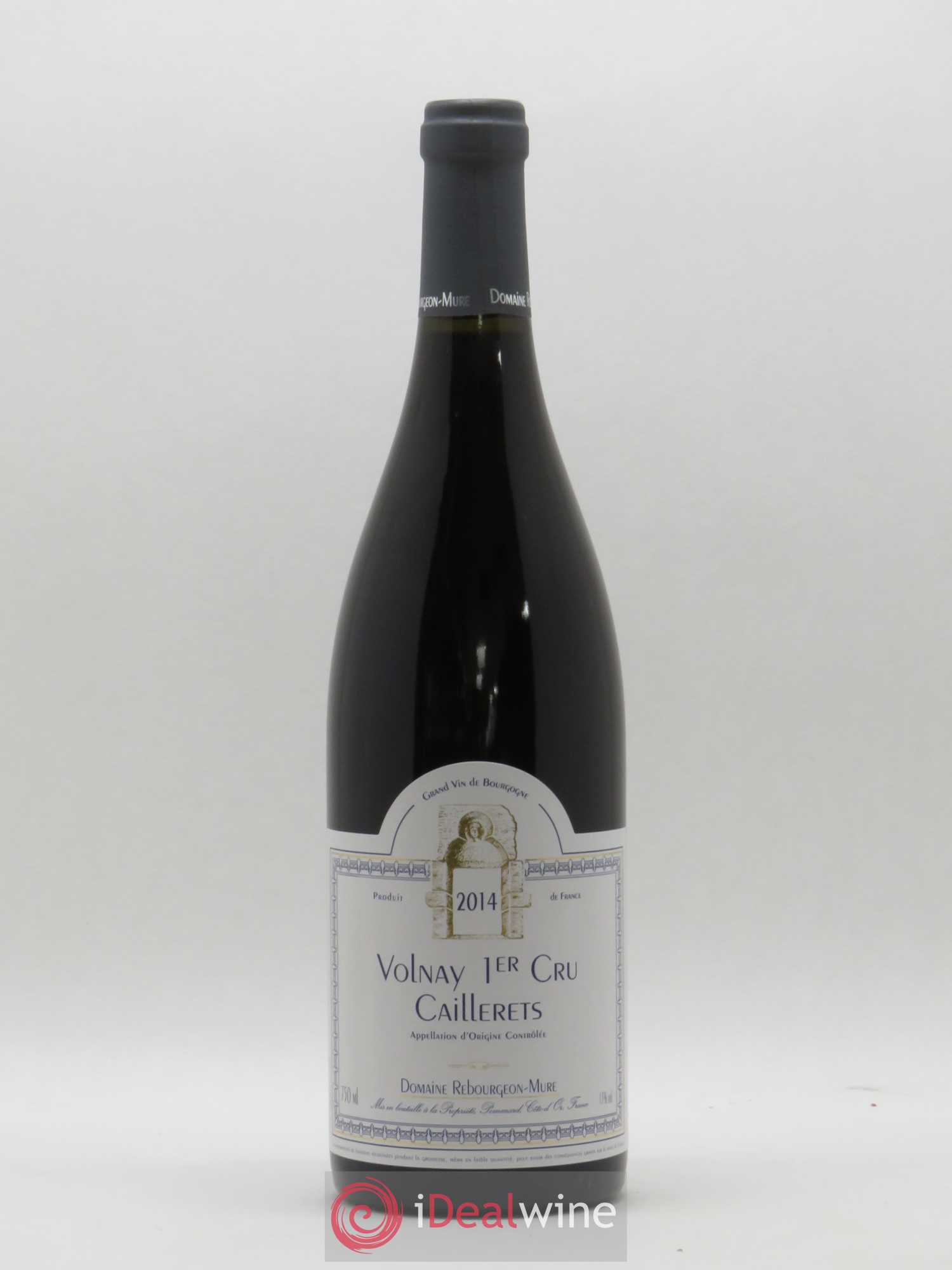 Volnay 1er Cru Caillerets Domaine Rebourgeon Mure 2014 - Lot de 1 bouteille - 0