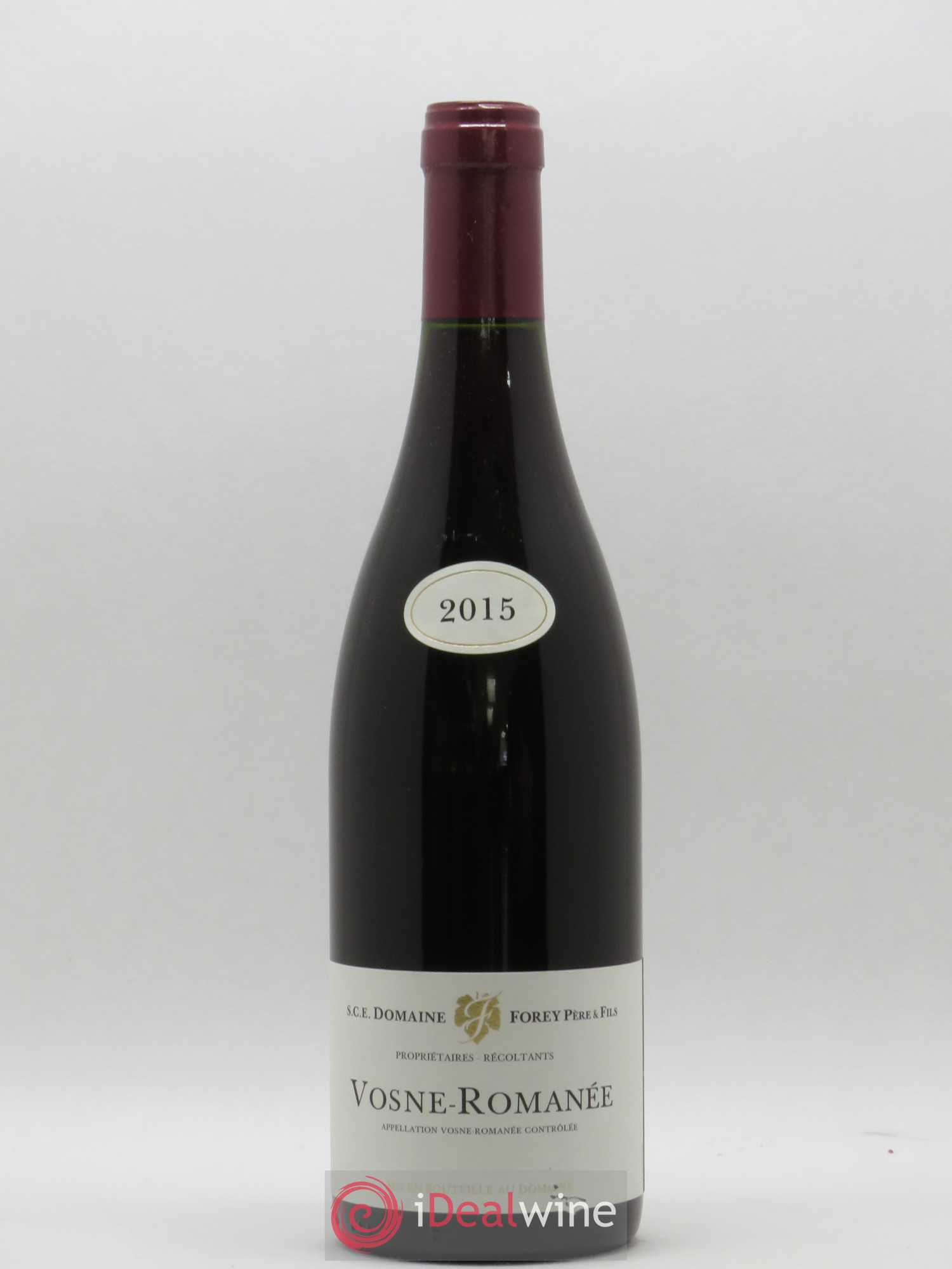 Vosne-Romanée Domaine Régis Forey 2015 - Posten von 1 Flasche - 0