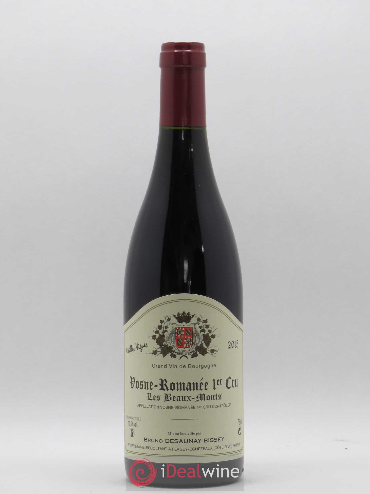 Vosne-Romanée 1er Cru Les Beaux Monts Vieilles Vignes Domaine Desaunay Bissey 2015 - Posten von 1 Flasche - 0