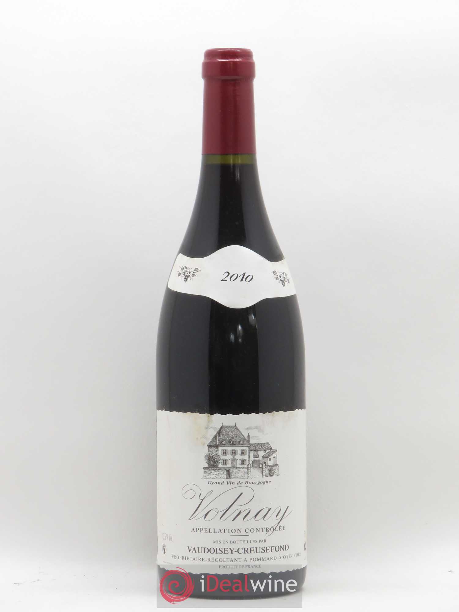 Volnay Domaine Vaudoisey-Creusefond 2010 - Lot de 1 bouteille - 0