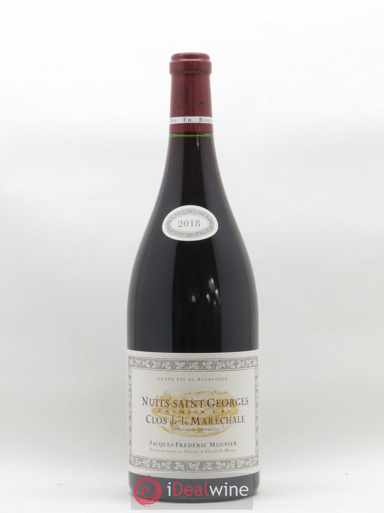Nuits-Saint-Georges 1er Cru Clos de La Maréchale Jacques-Frédéric Mugnier 2018 - Lot de 1 magnum - 0