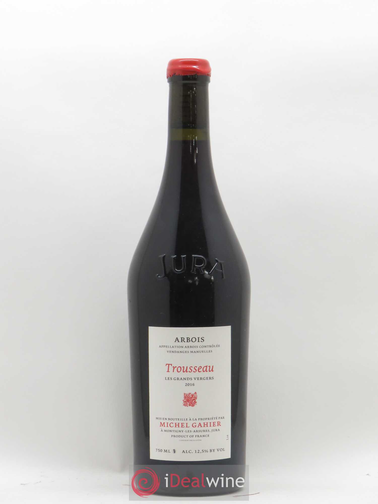 Arbois Les Grands Vergers Trousseau Domaine Michel Gahier 2016 - Posten von 1 Flasche - 0