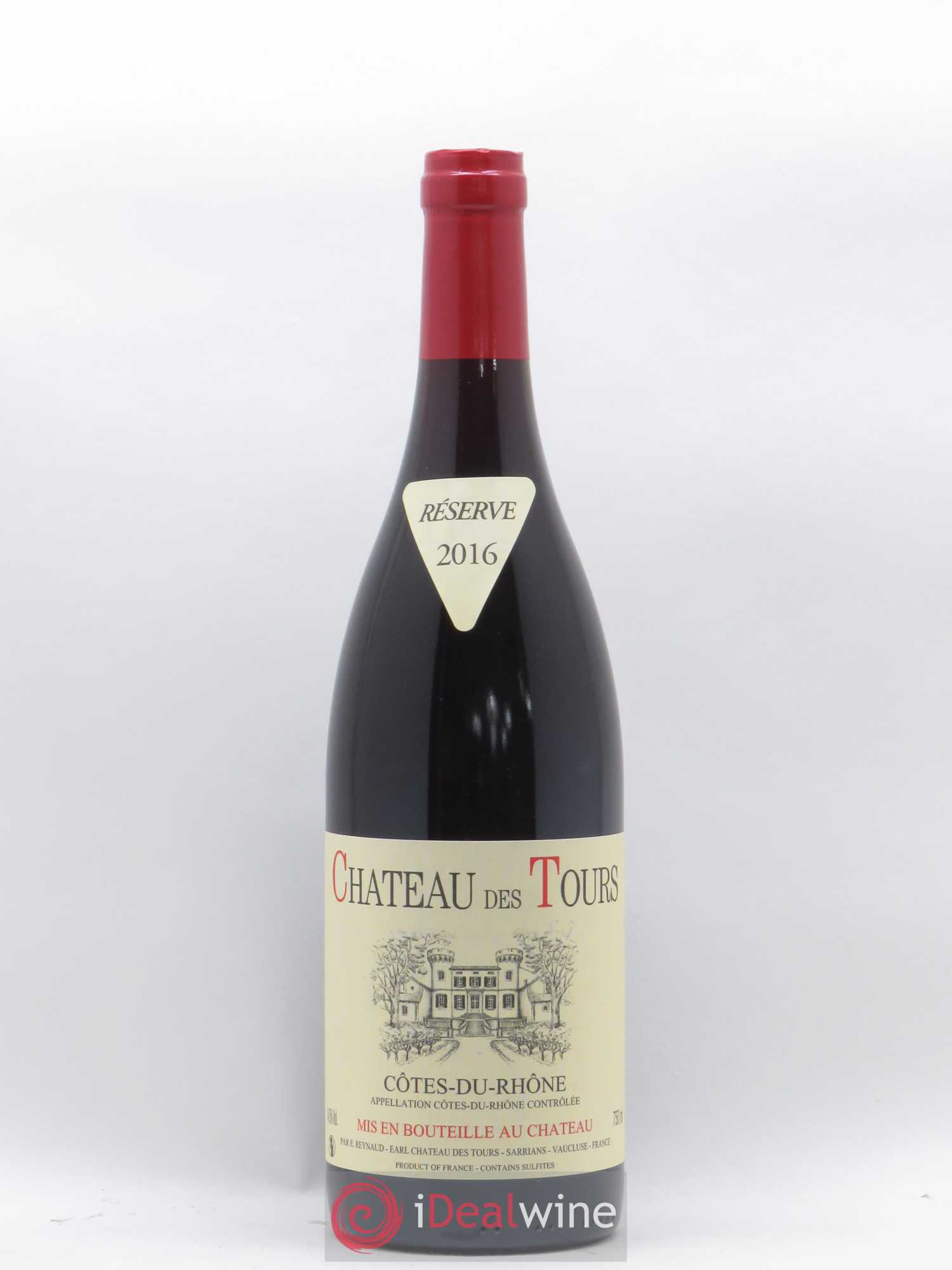 Côtes-du-Rhône Château des Tours Emmanuel Reynaud 2016 - Lot de 1 bouteille - 0