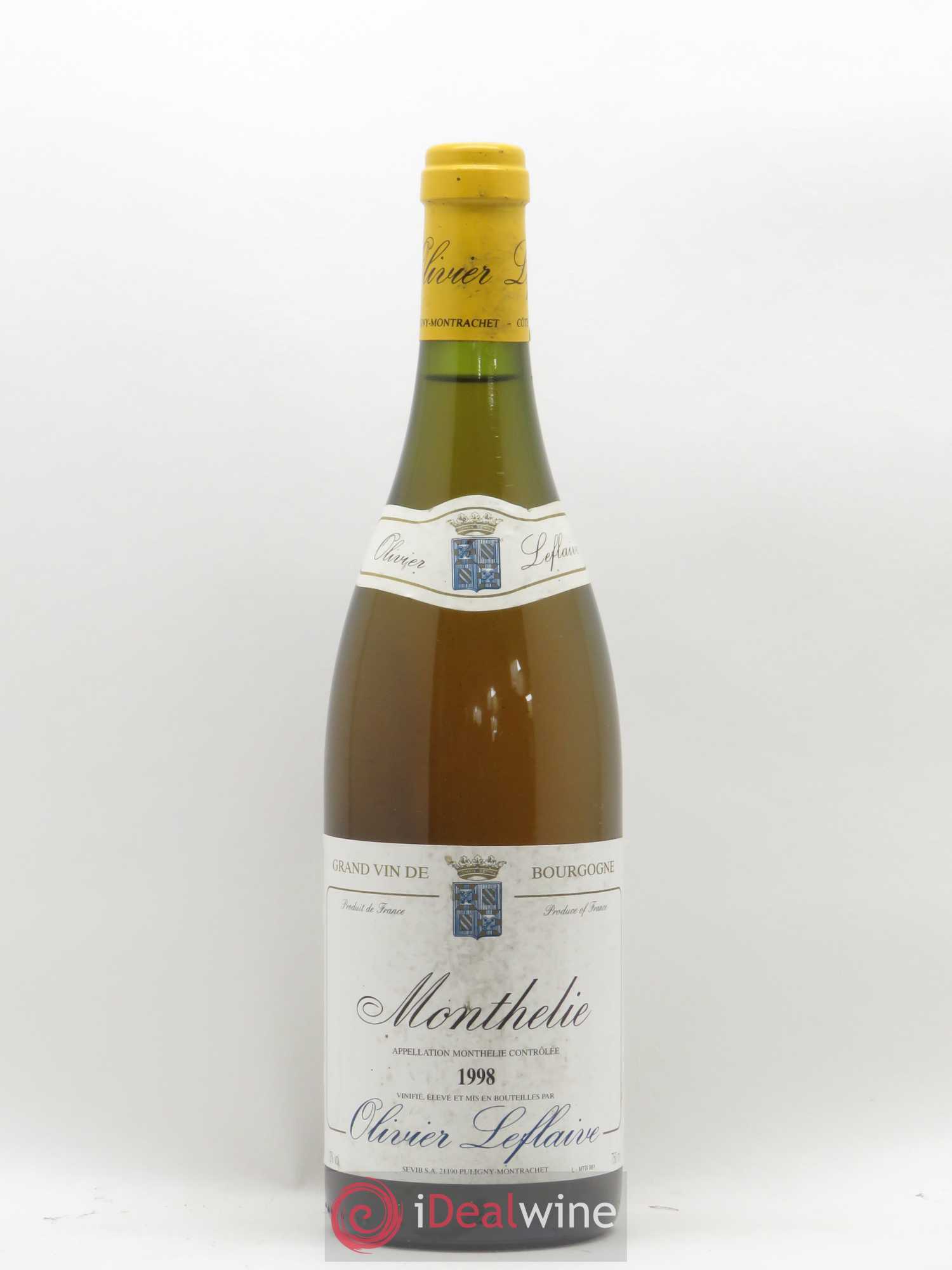 Monthélie Olivier Leflaive (ohne Mindestpreis) 1998 - Posten von 1 Flasche - 0