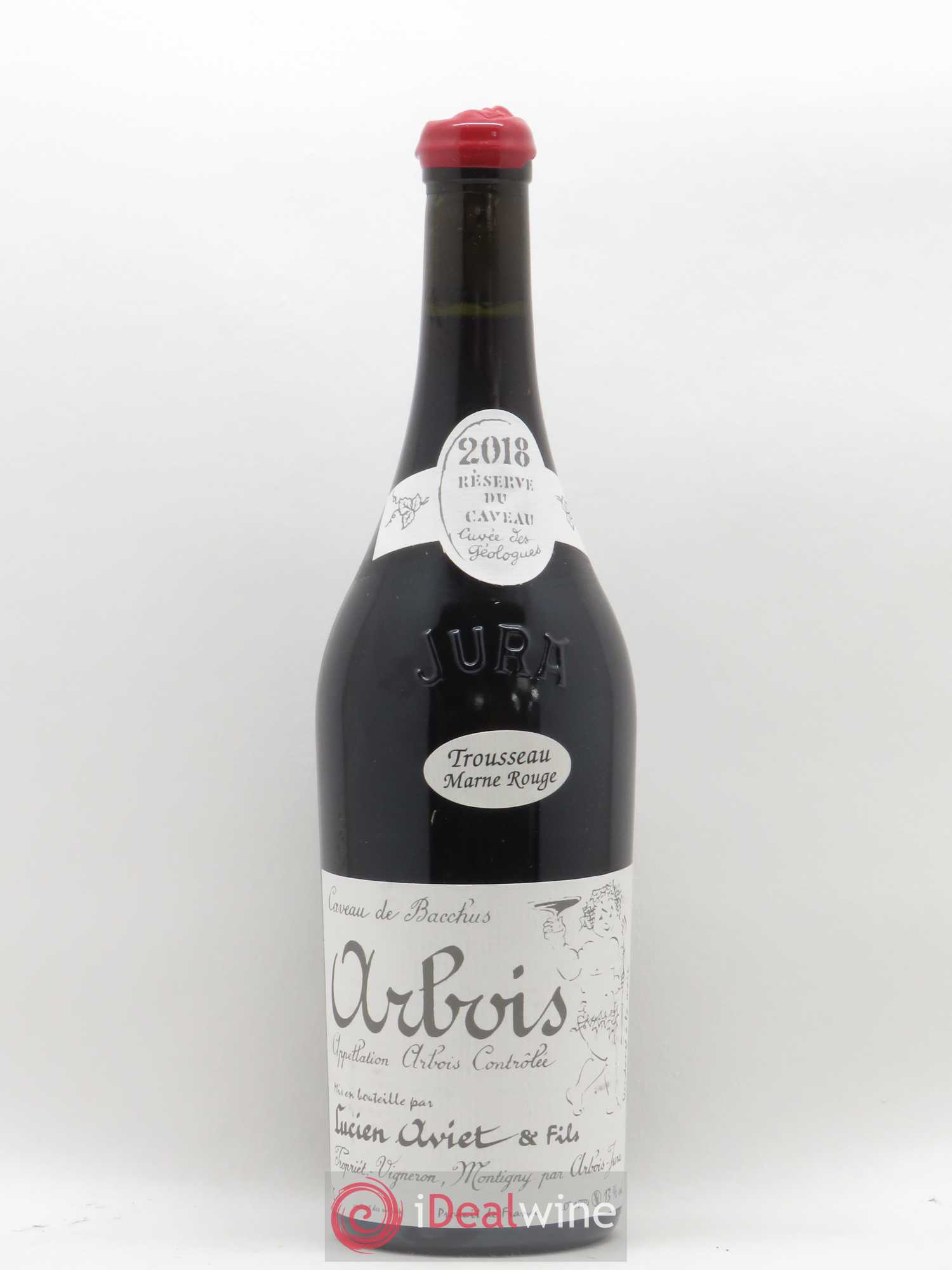 Arbois Trousseau Marne Rouge Cuvée des Géologues Lucien Aviet (Domaine) 2018 - Lot de 1 bouteille - 0